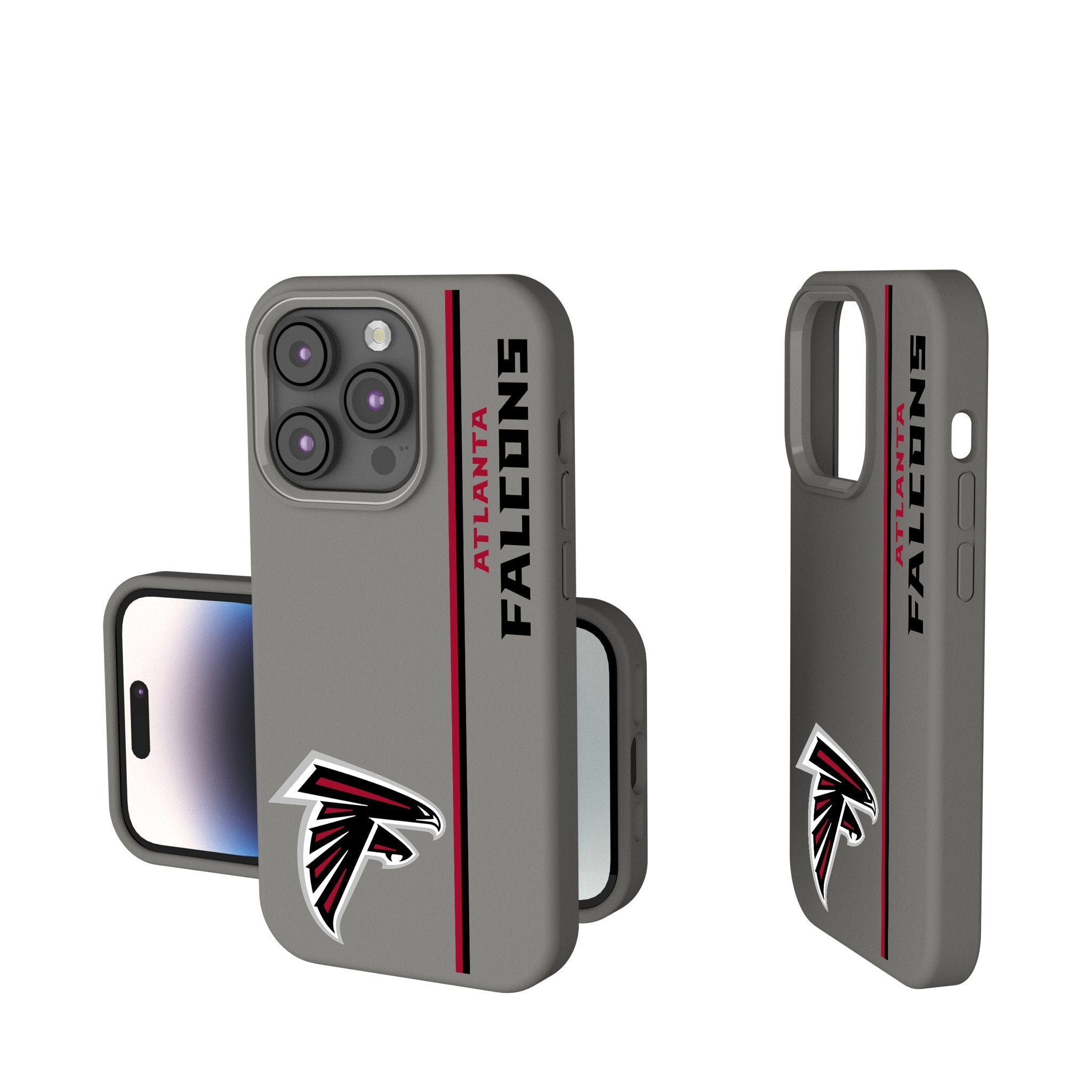 Atlanta Falcons Sidebar Soft Touch Phone Case 1