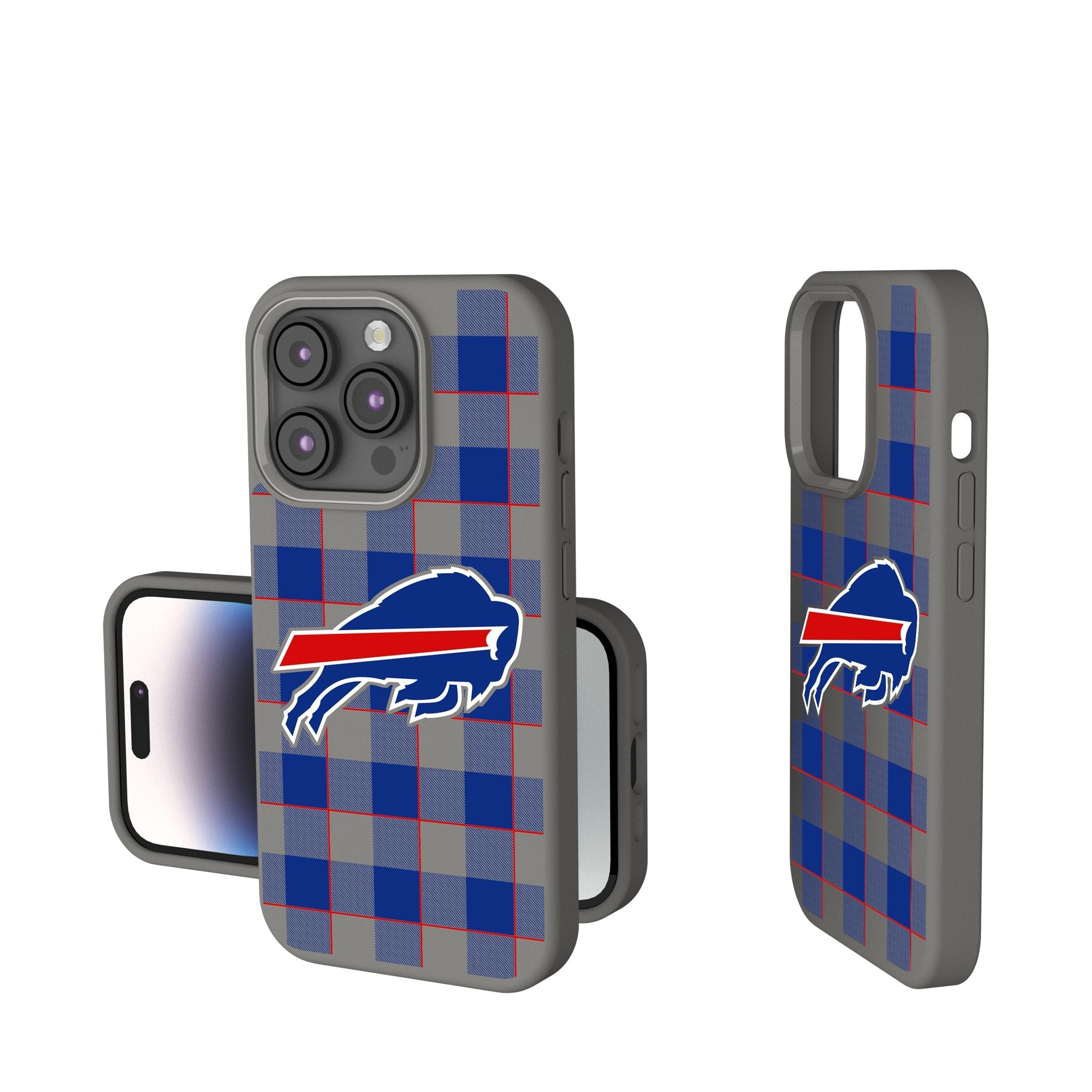 Buffalo Bills Plaid Soft Touch Phone Case