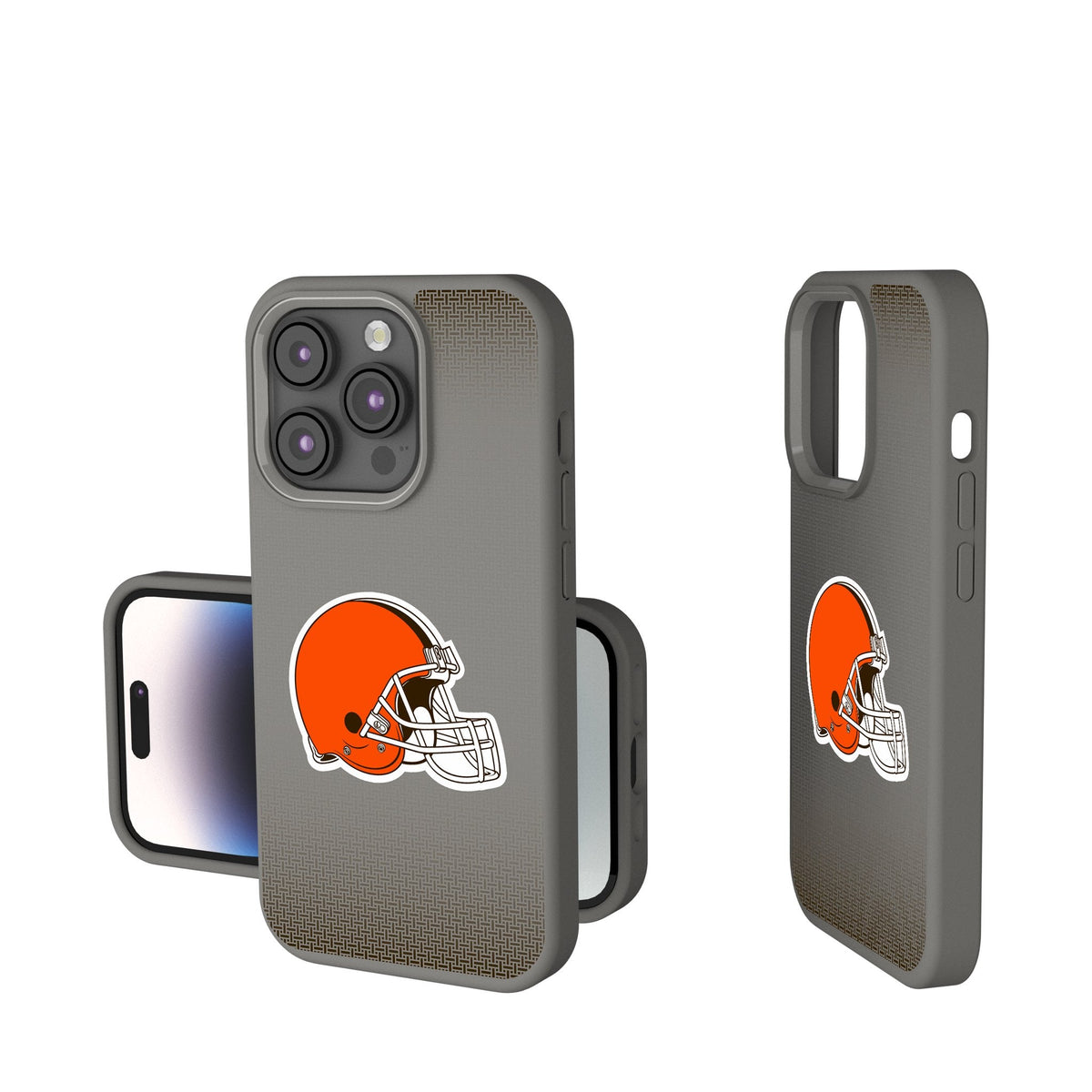 Cleveland Browns Linen Soft Touch Phone Case for Apple iPhone 1