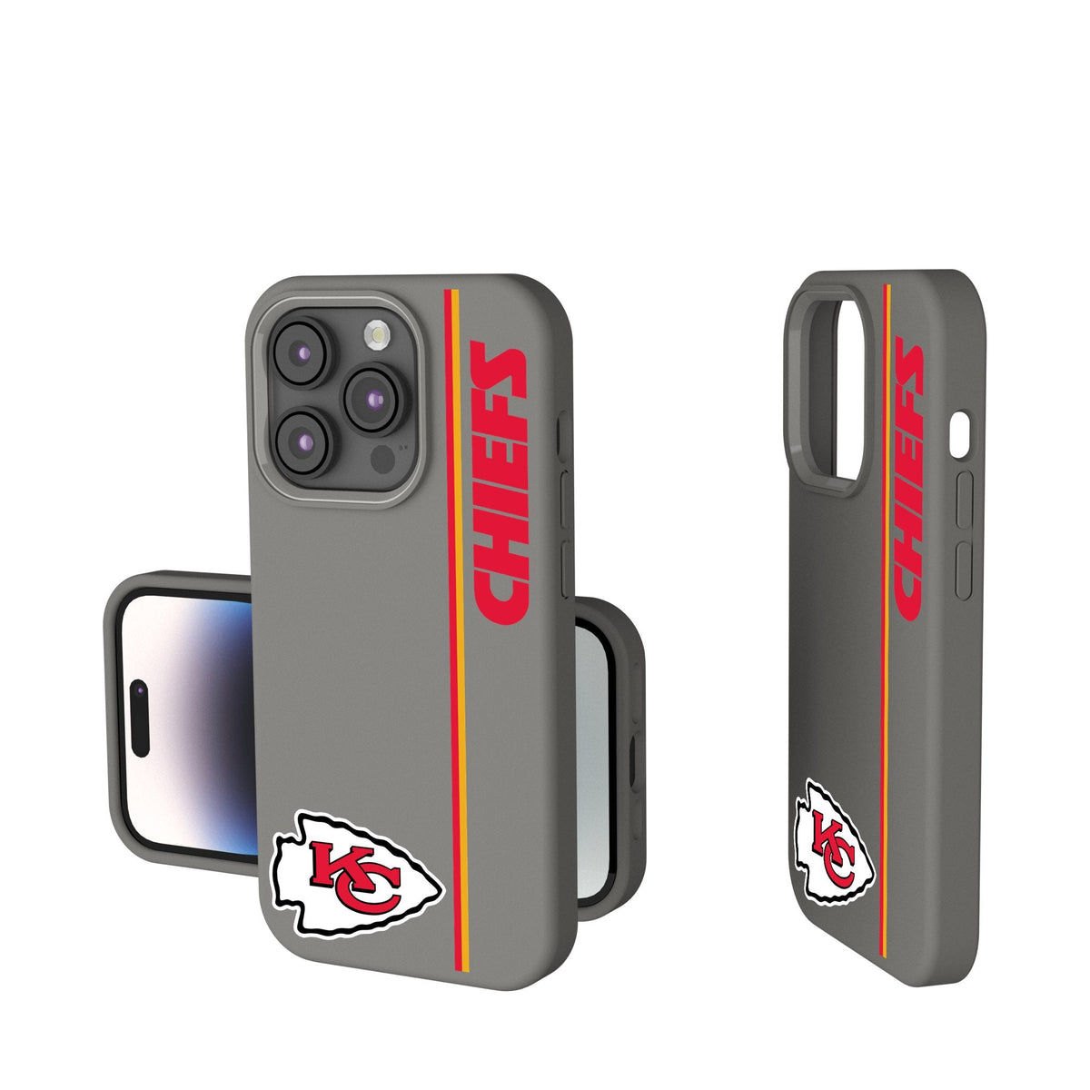 Kansas City Chiefs Sidebar Soft Touch Phone Case 1
