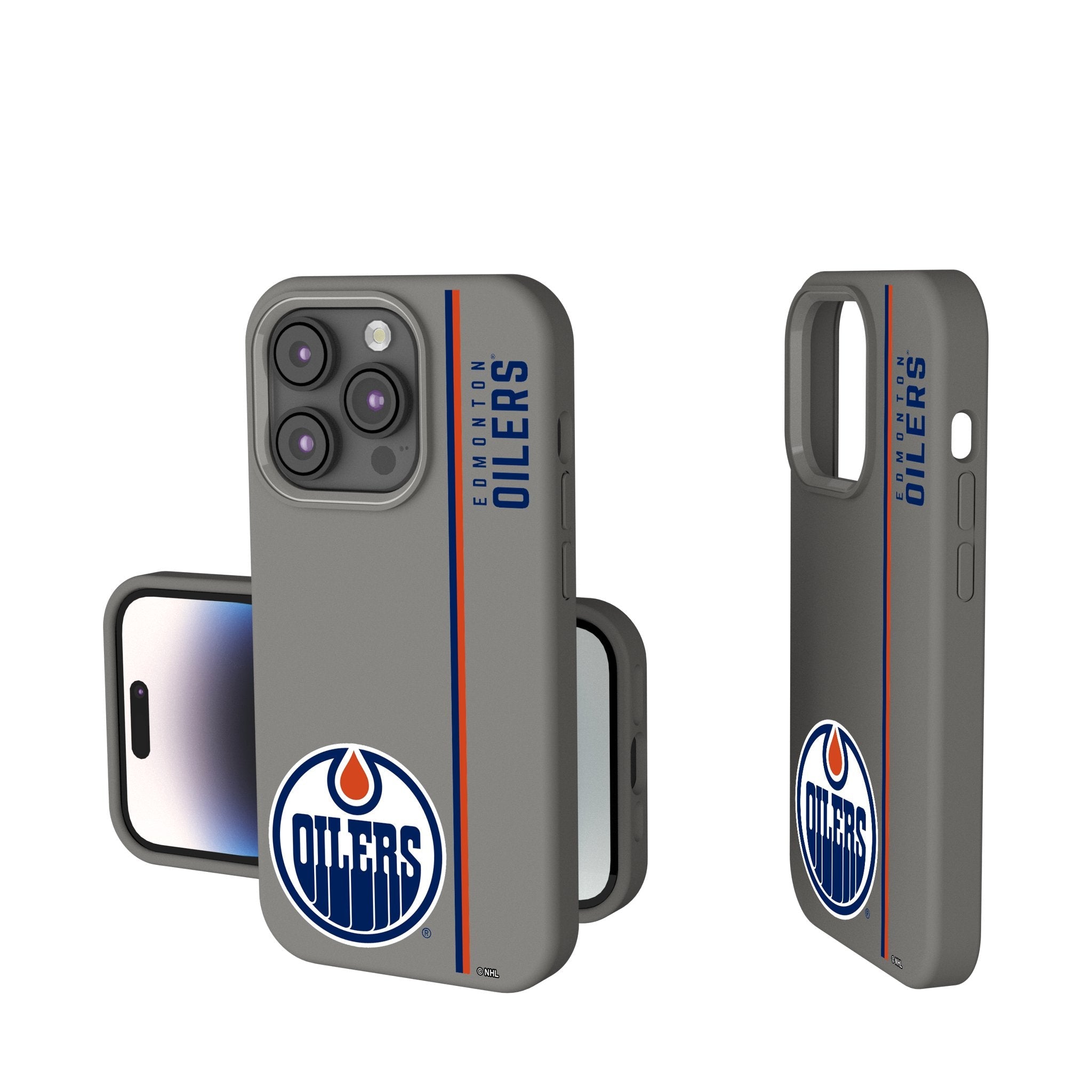 Edmonton Oilers Sidebar Soft Touch Phone Case