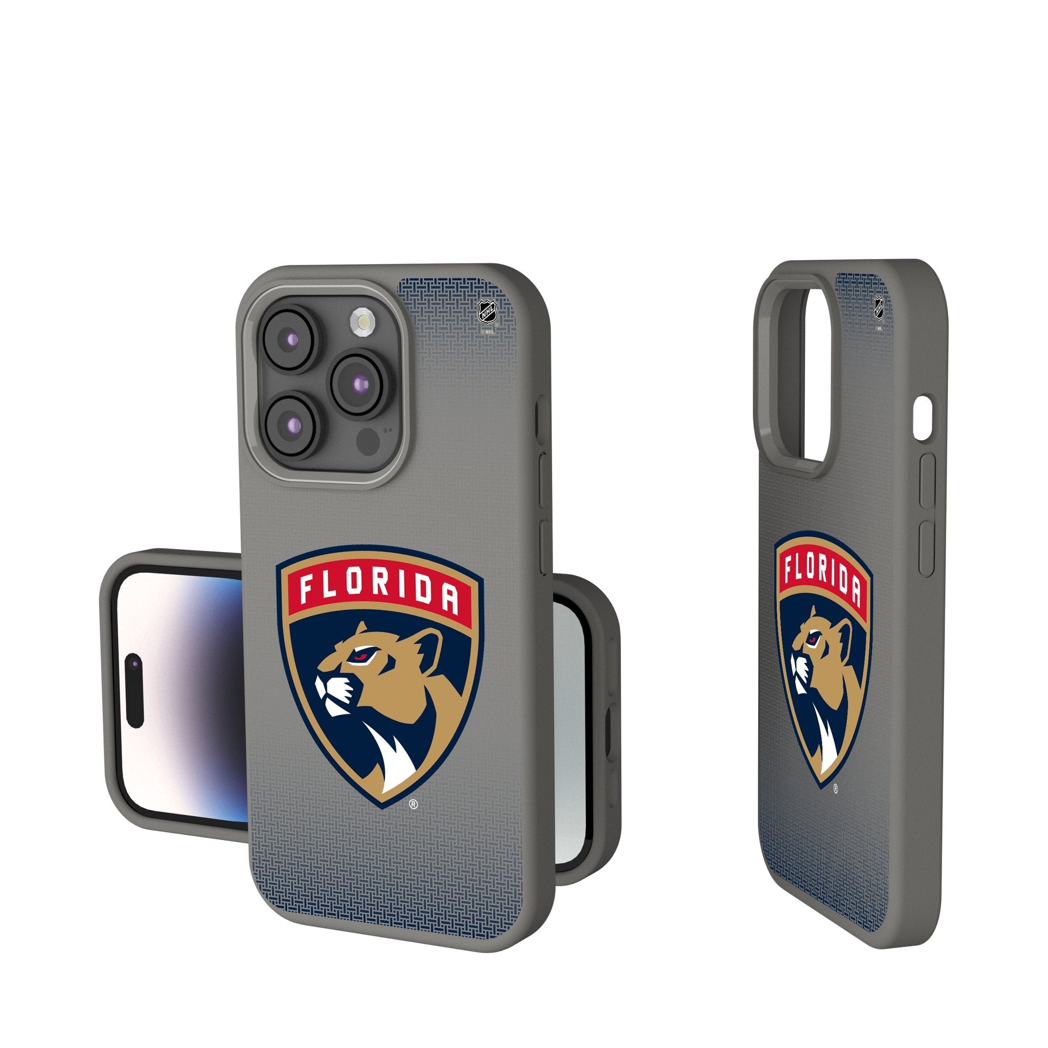Florida Panthers Linen Soft Touch Phone Case