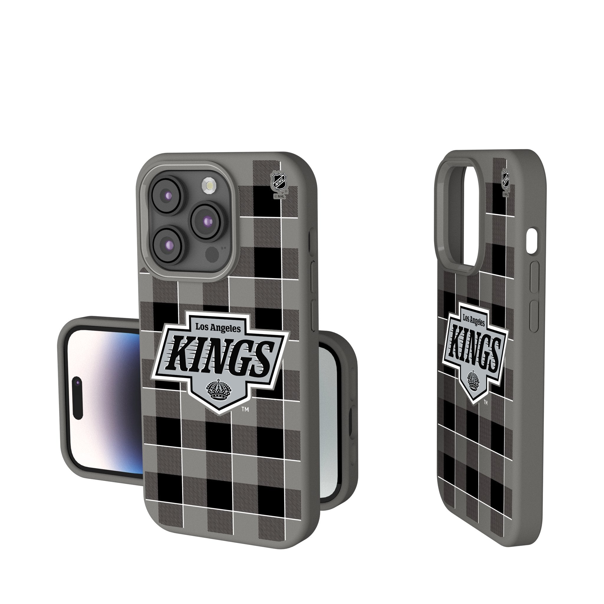 LA Kings Plaid Soft Touch Phone Case