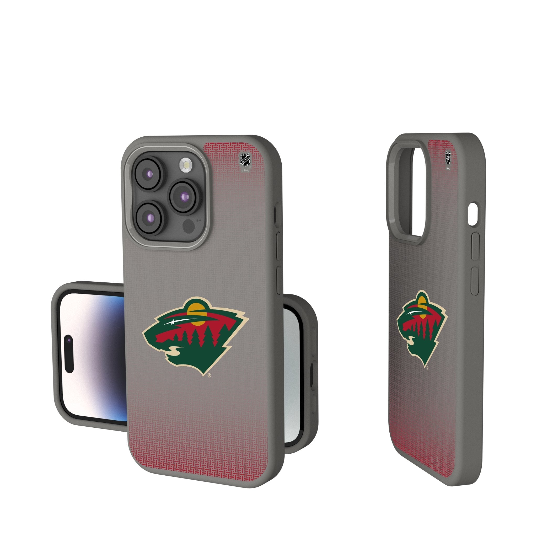 Minnesota Wild Linen Soft Touch Phone Case