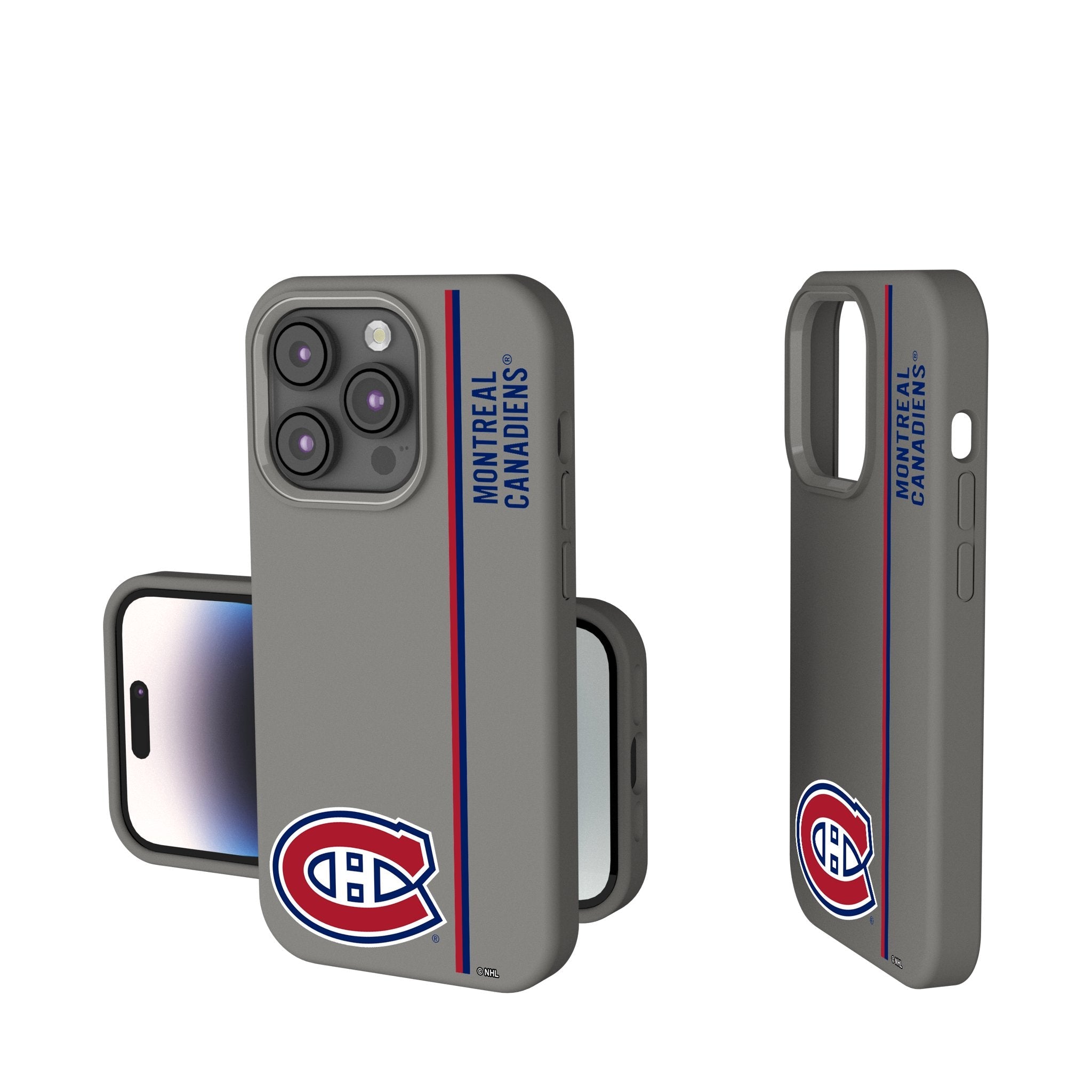 Montreal Canadiens Sidebar Soft Touch Phone Case