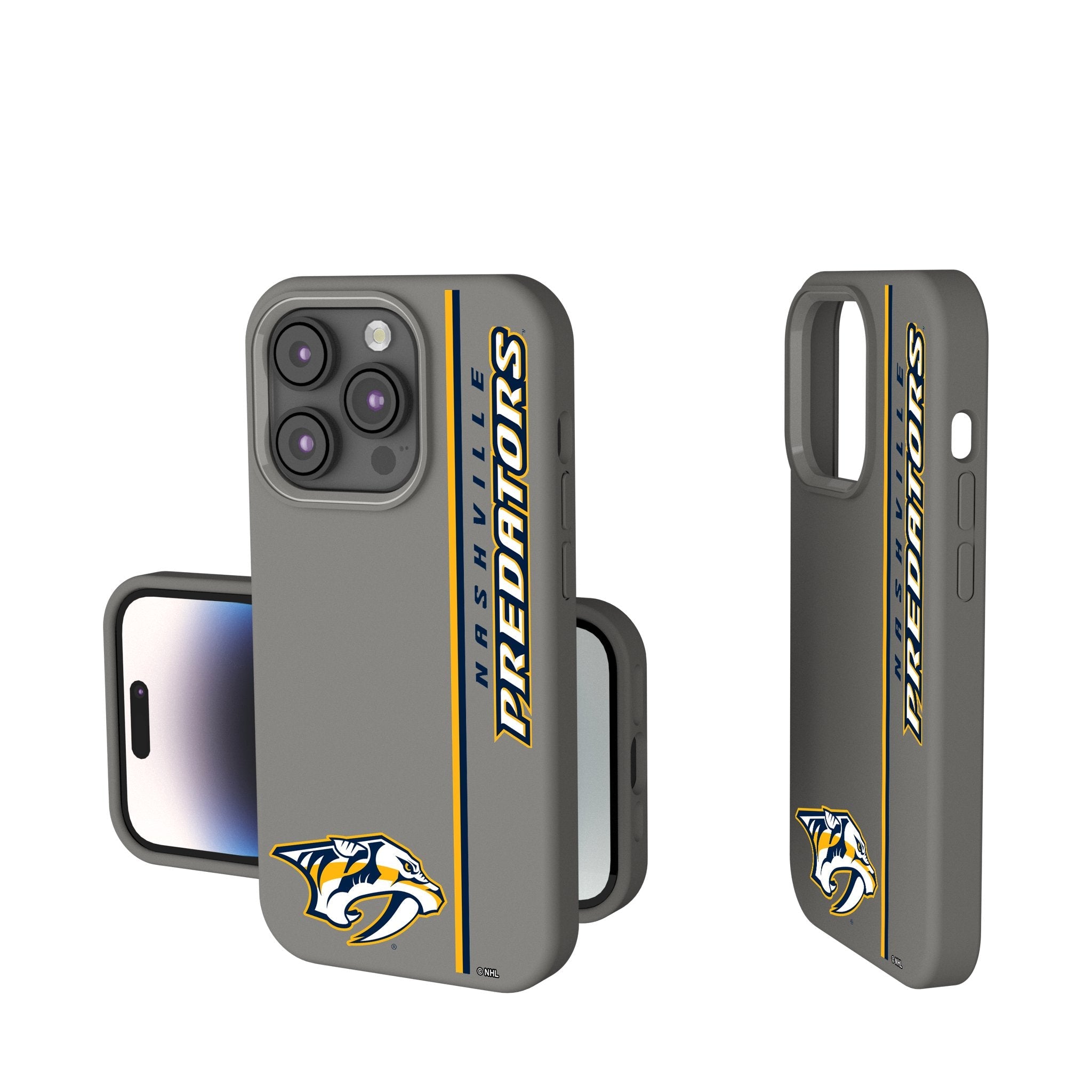 Nashville Predators Sidebar Soft Touch Phone Case