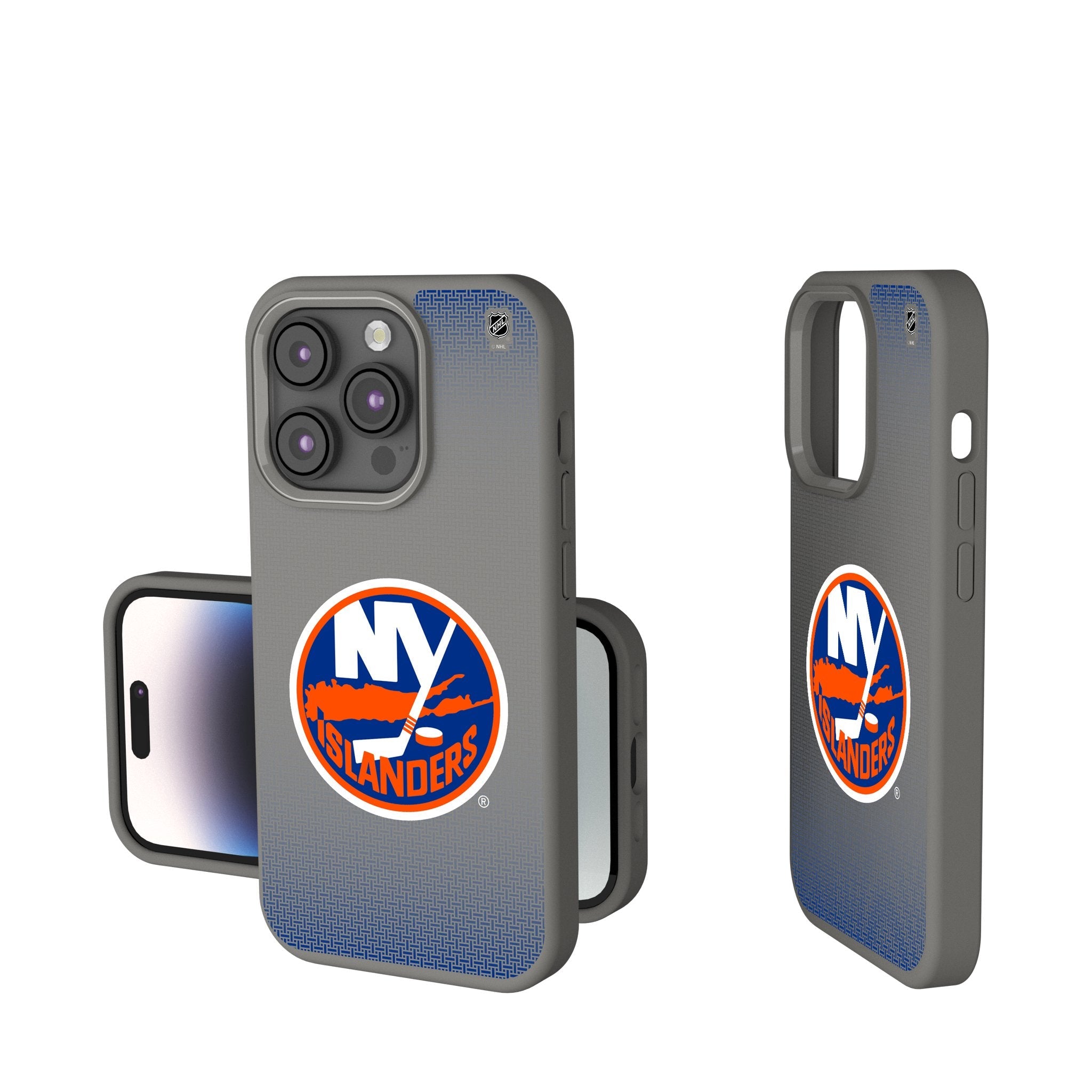 New York Islanders Linen Soft Touch Phone Case