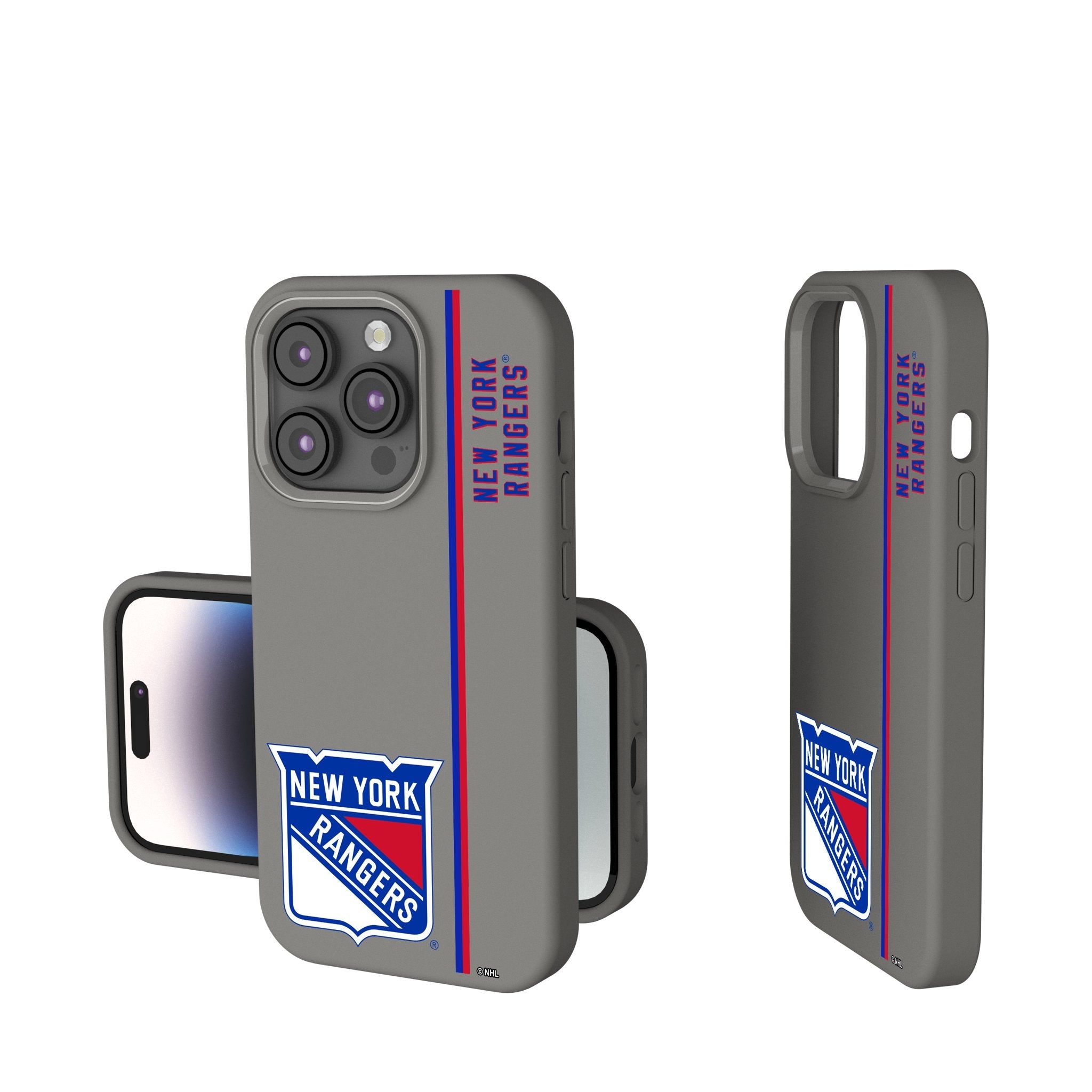 New York Rangers Sidebar Soft Touch Phone Case