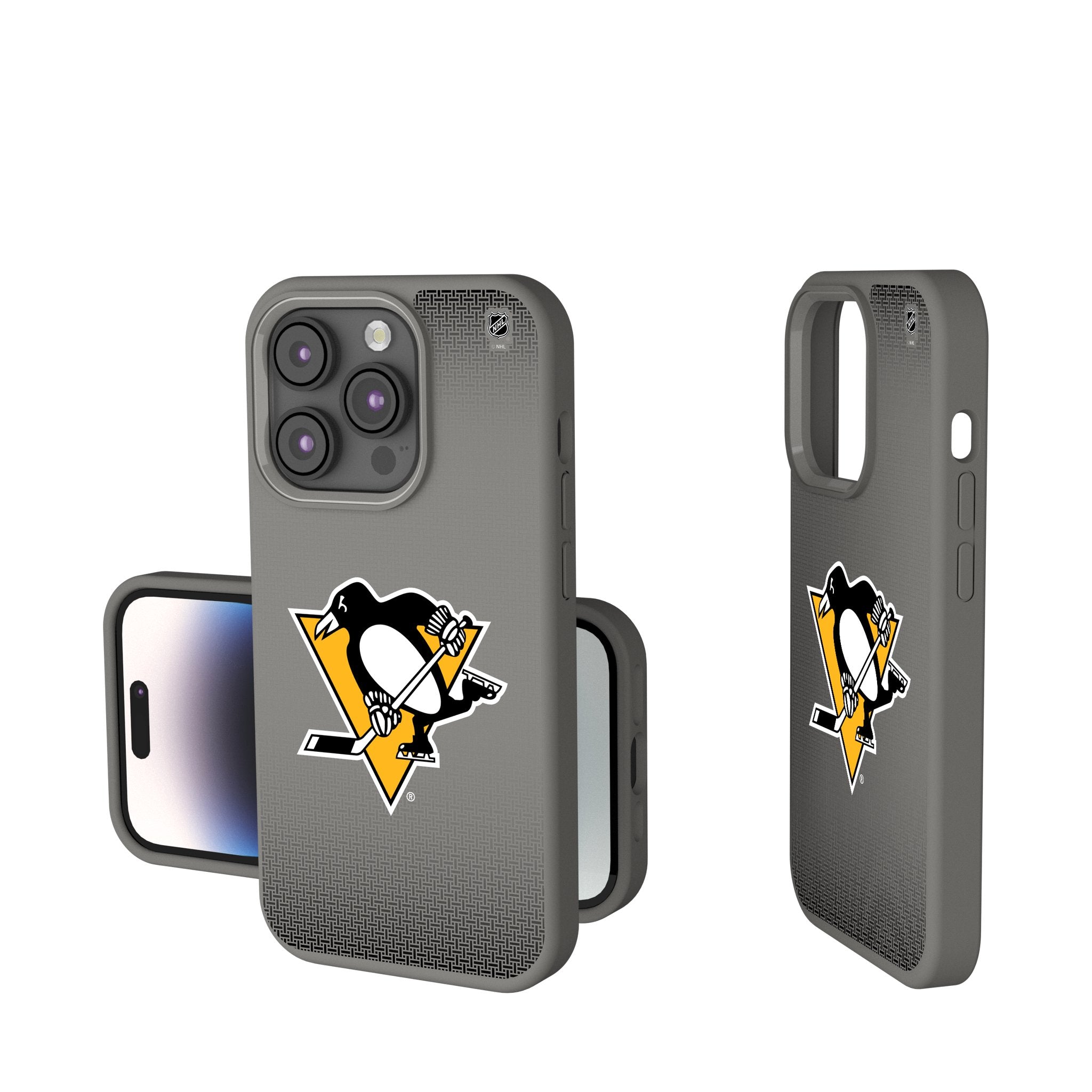 Pittsburgh Penguins Linen Soft Touch Phone Case
