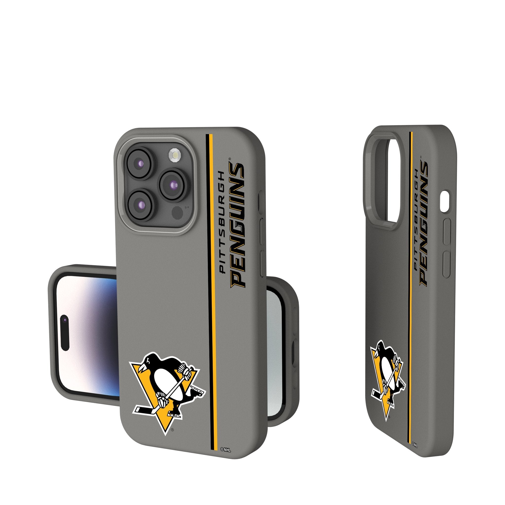 Pittsburgh Penguins Sidebar Soft Touch Phone Case