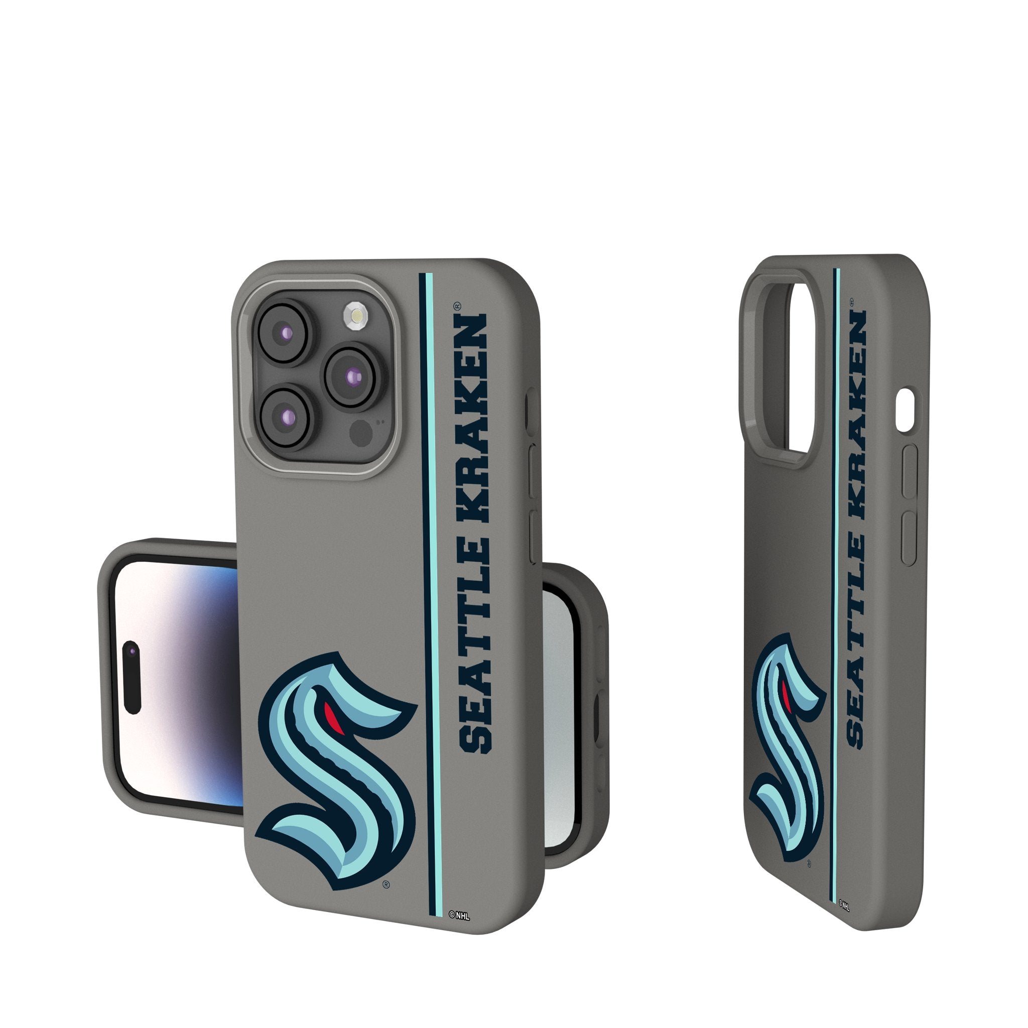 Seattle Kraken Sidebar Soft Touch Phone Case