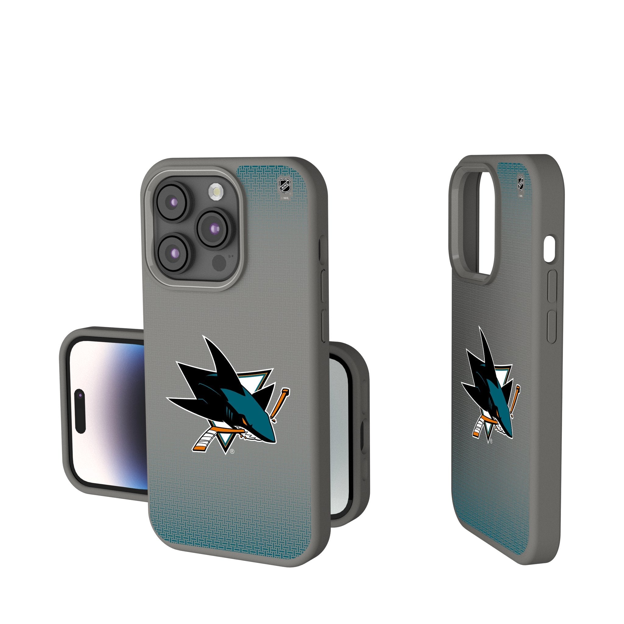 San Jose Sharks Linen Soft Touch Phone Case