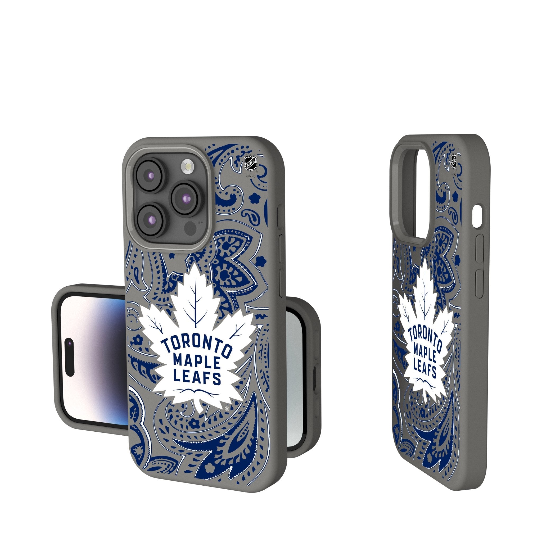 Toronto Maple Leafs Paisley Soft Touch Phone Case