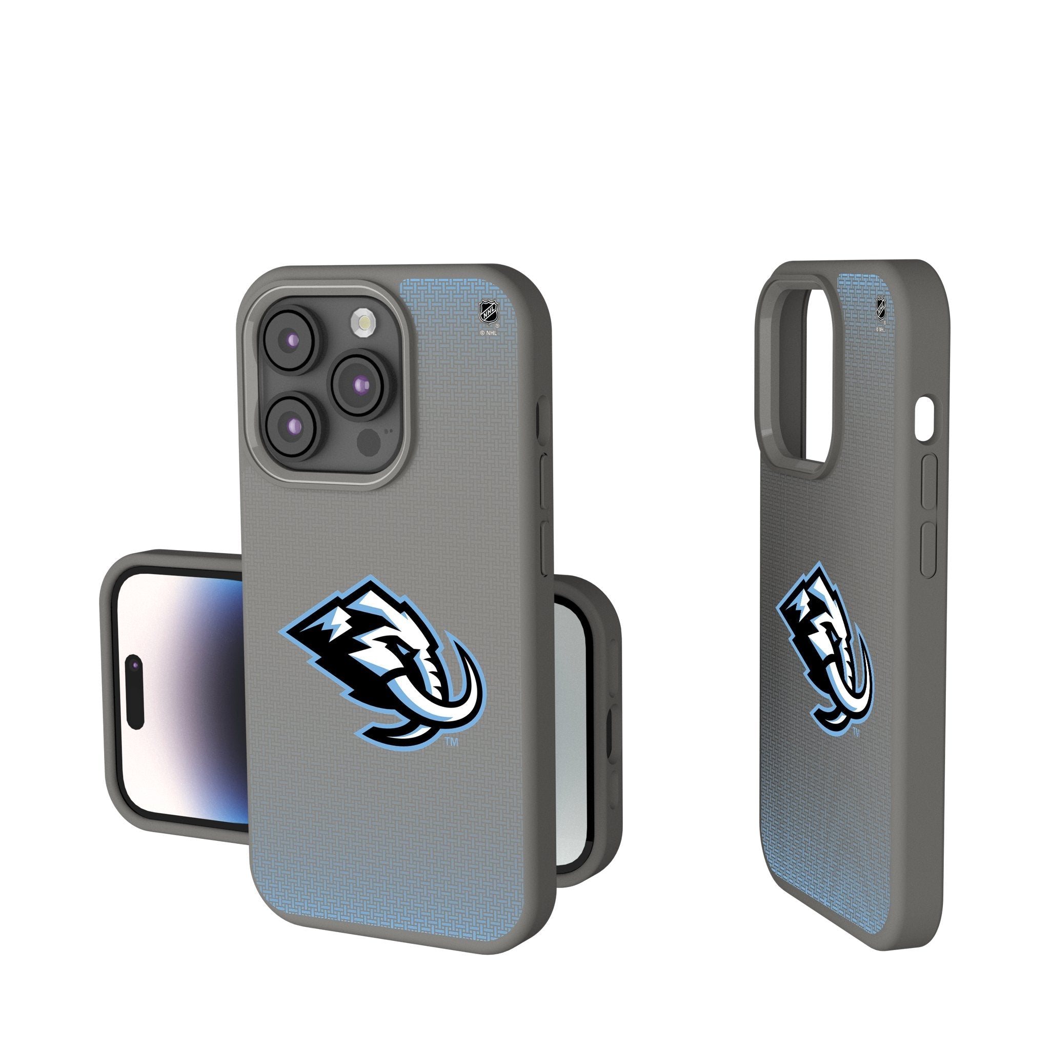 Utah Mammoth Linen Soft Touch Phone Case for Apple iPhone