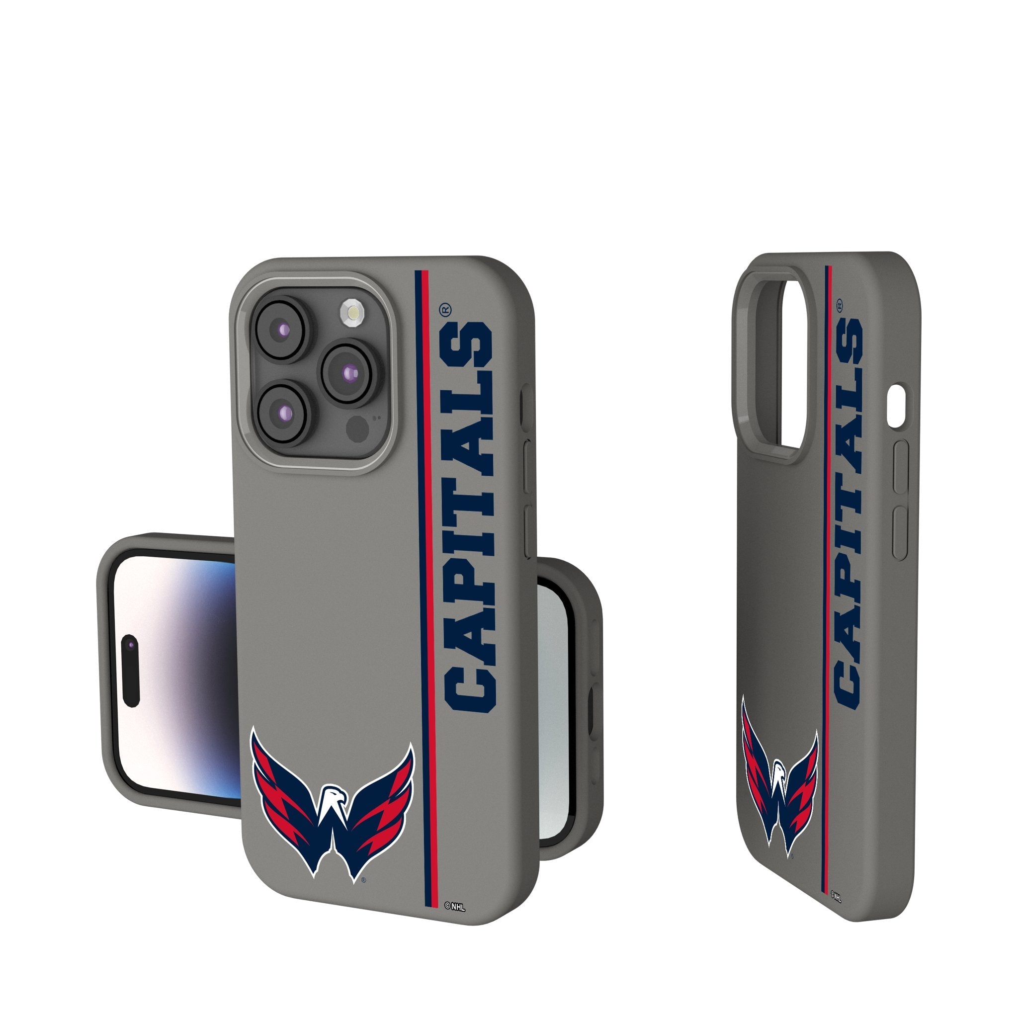 Washington Capitals Sidebar Soft Touch Phone Case