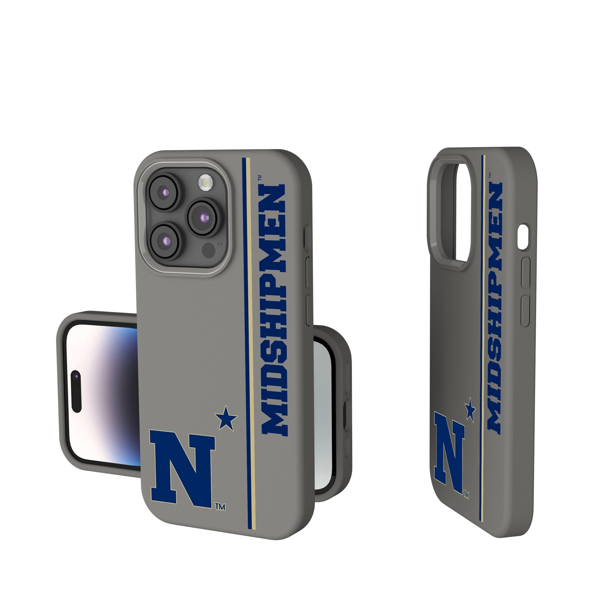 United State Naval Academy Midshipmen Sidebar Soft Touch Phone Case