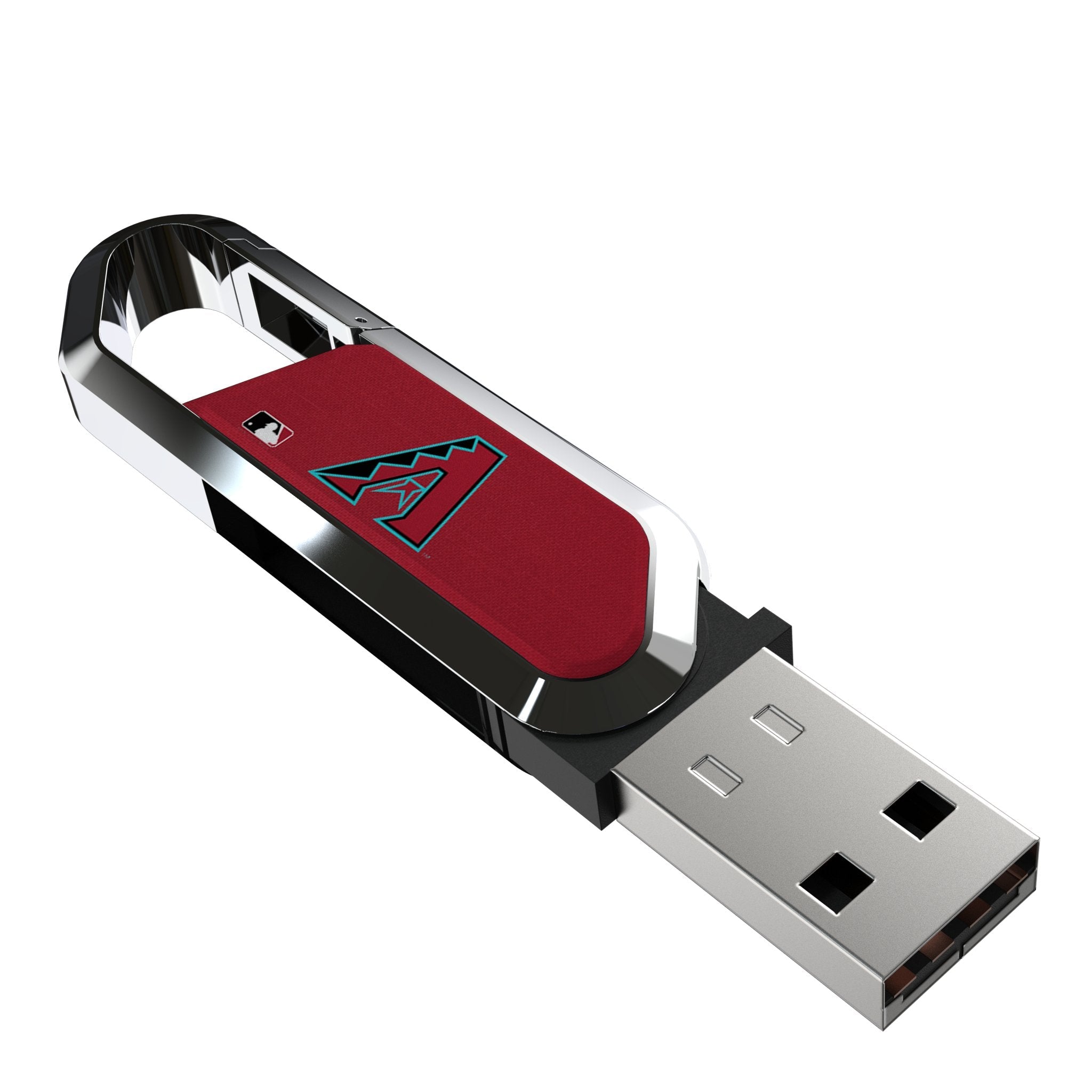Arizona Diamondbacks Solid USB 64GB Clip Style Flash Drive