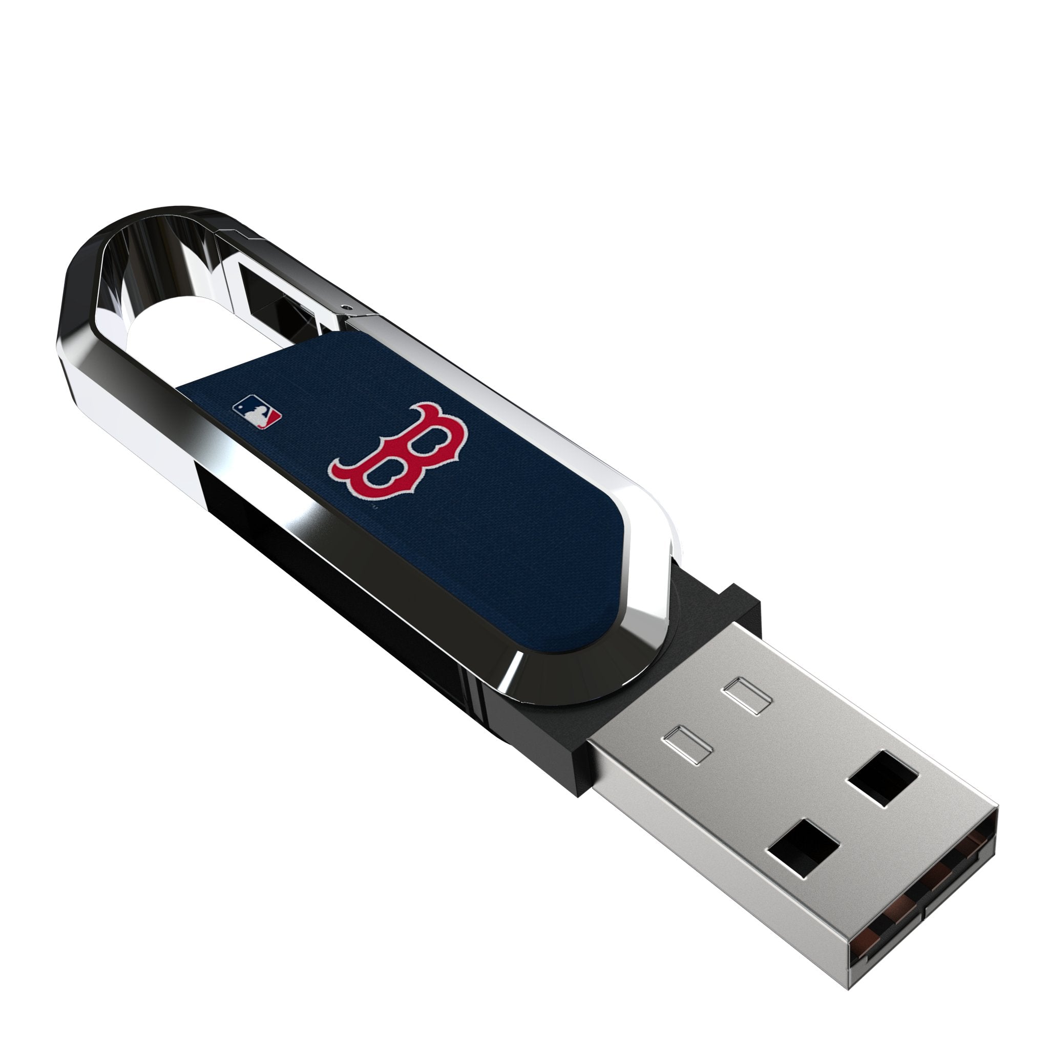 Boston Red Sox Solid USB 64GB Clip Style Flash Drive