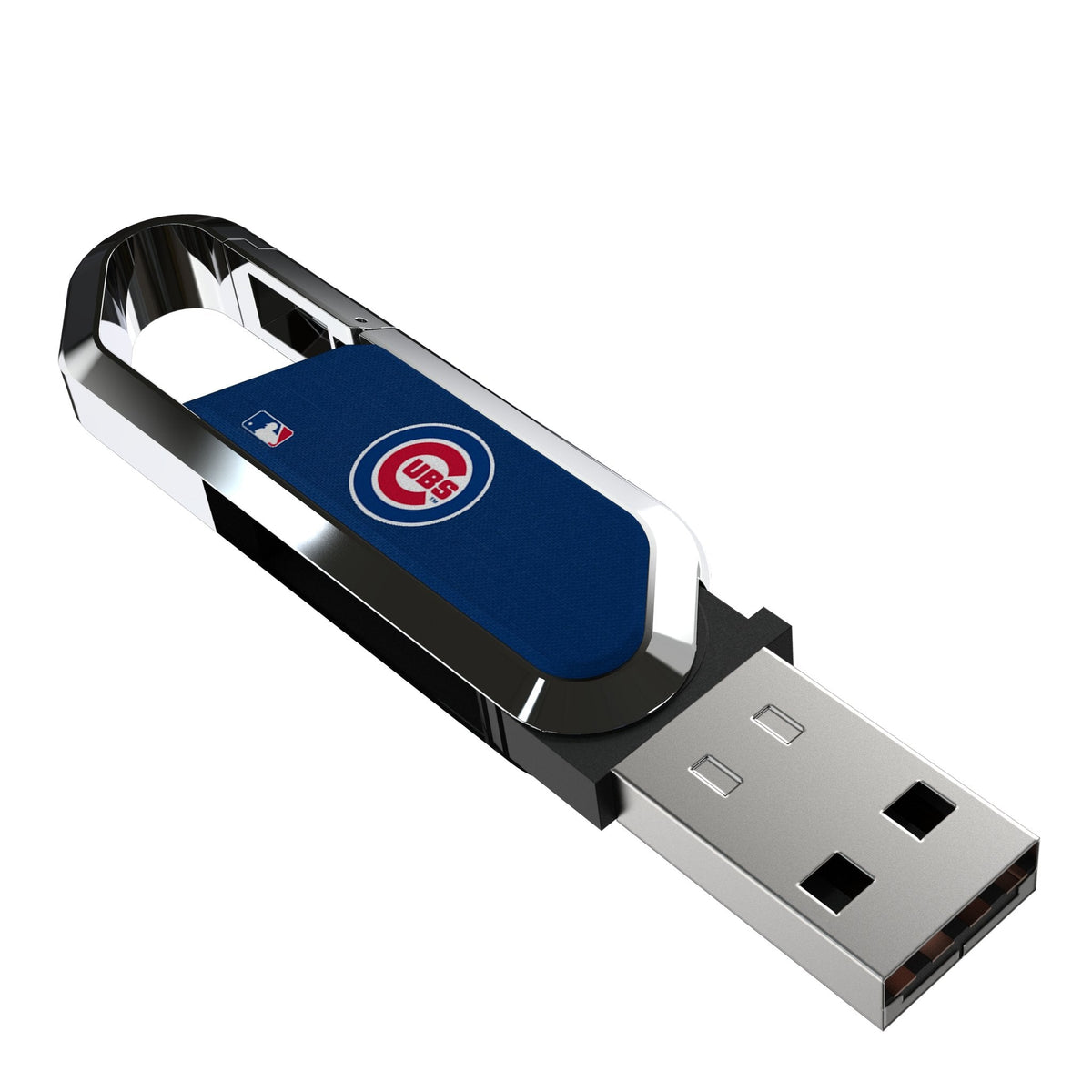 Chicago Cubs Solid USB 64GB Clip Style Flash Drive