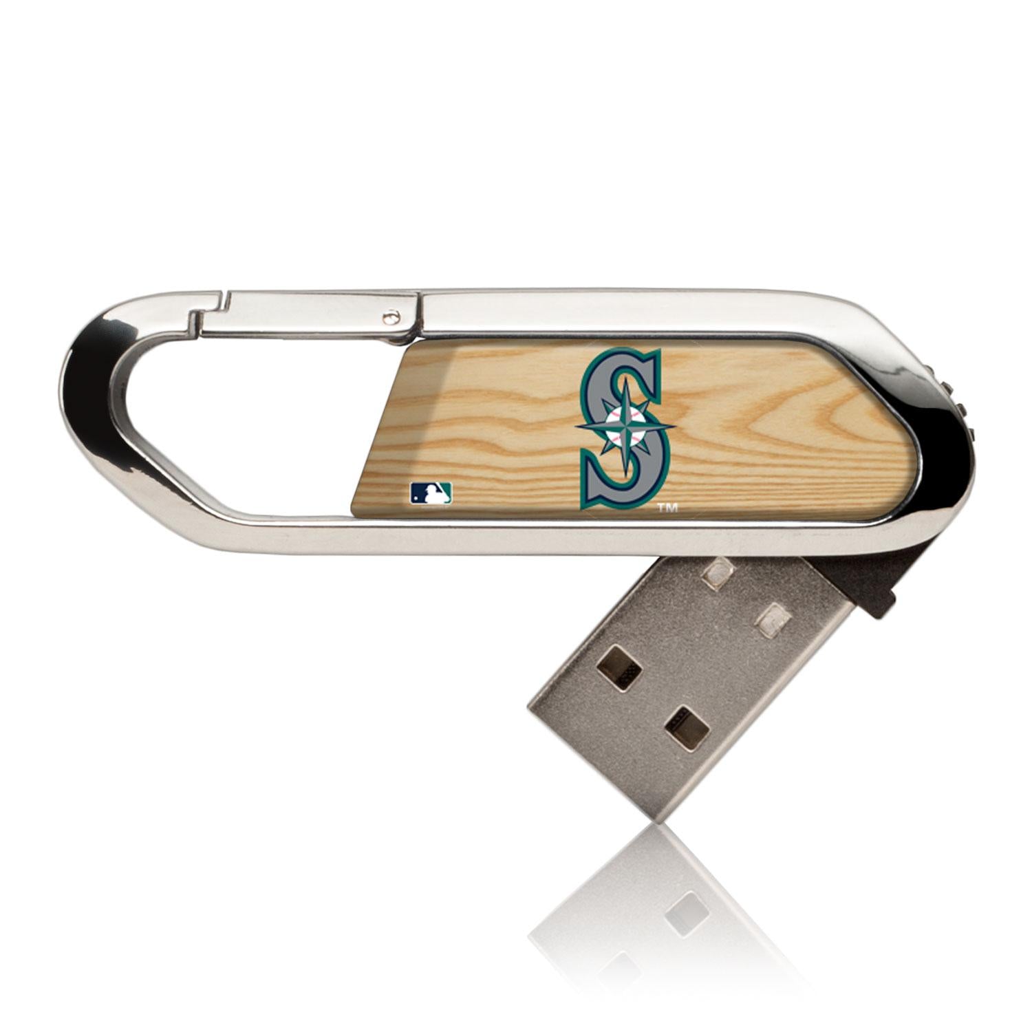 Seattle Mariners Wood Bat USB 32GB Clip Style Flash Drive 1