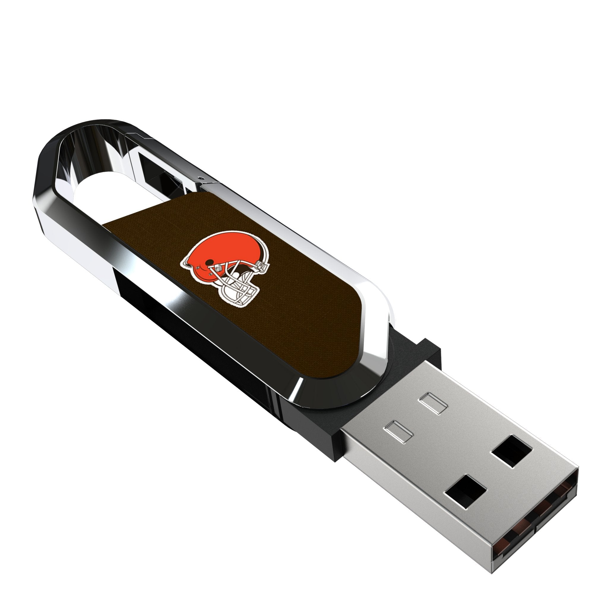 Cleveland Browns Solid USB 64GB Clip Style Flash Drive 1