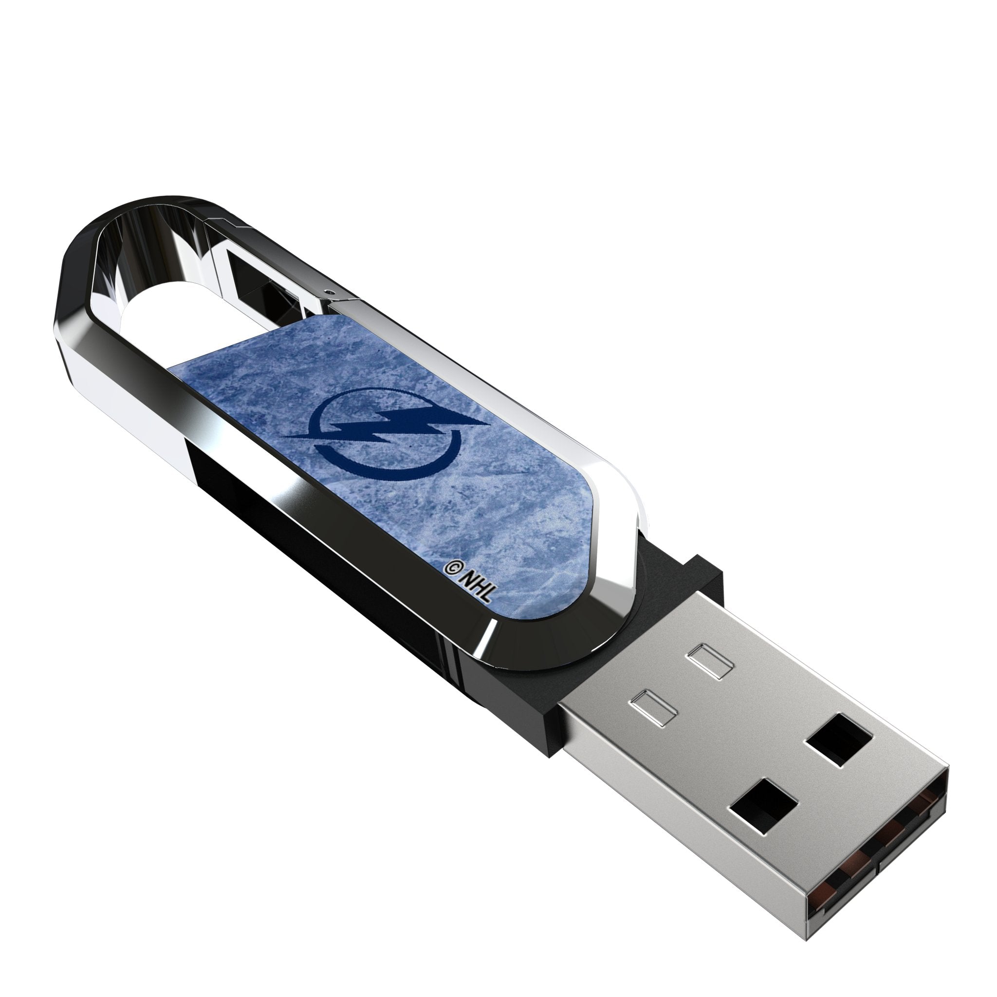 Tampa Bay Lightning Ice Flood USB 64GB Clip Style Flash Drive