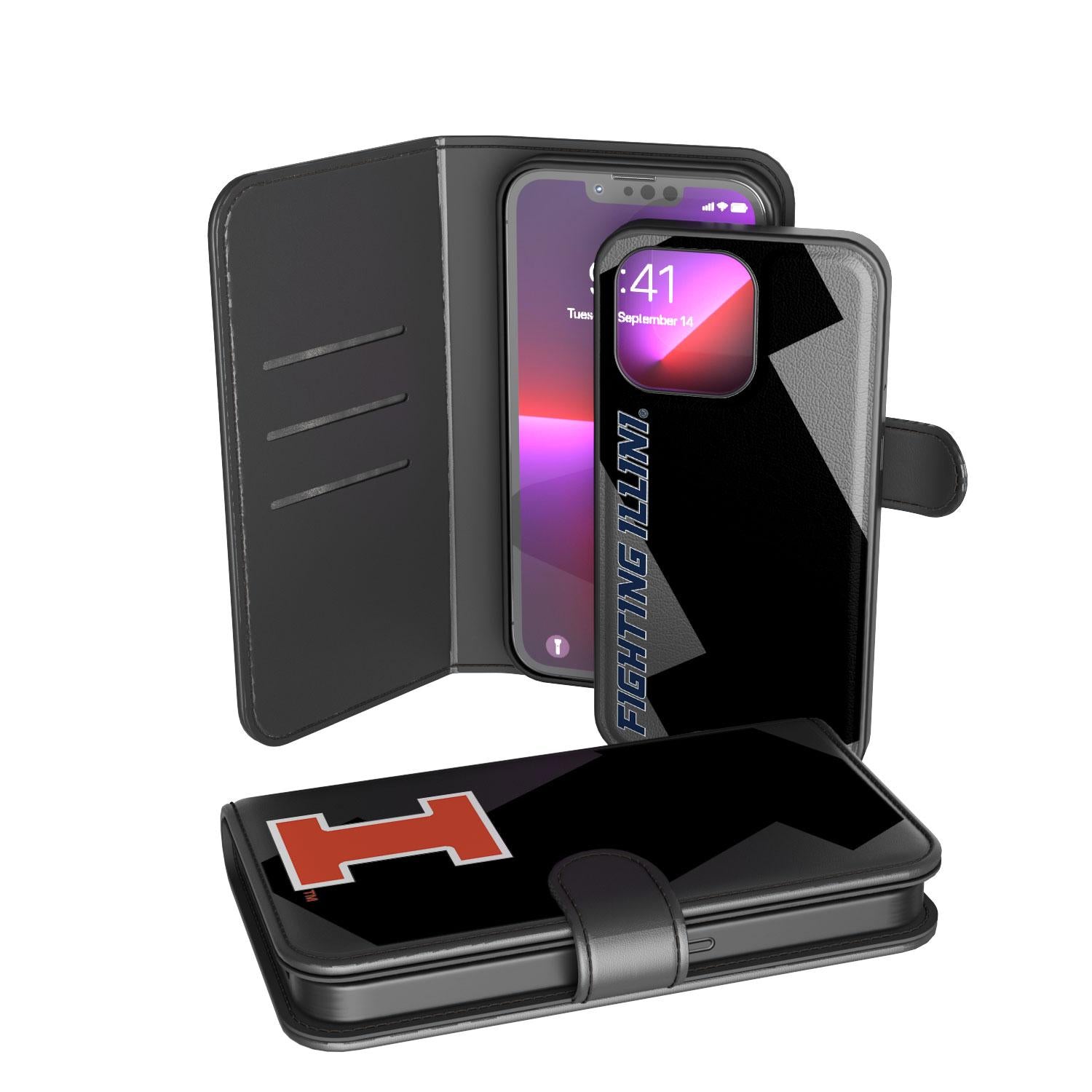 Illinois Fighting Illini Tilt Wallet Case