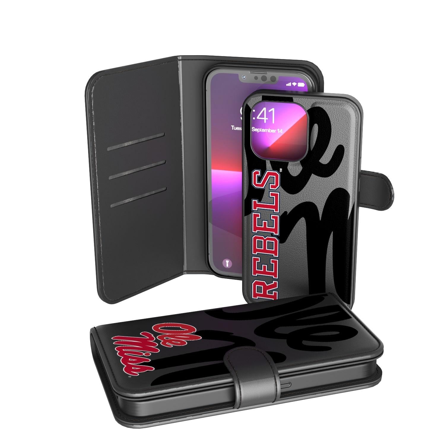 Mississippi Ole Miss Rebels Tilt Wallet Case