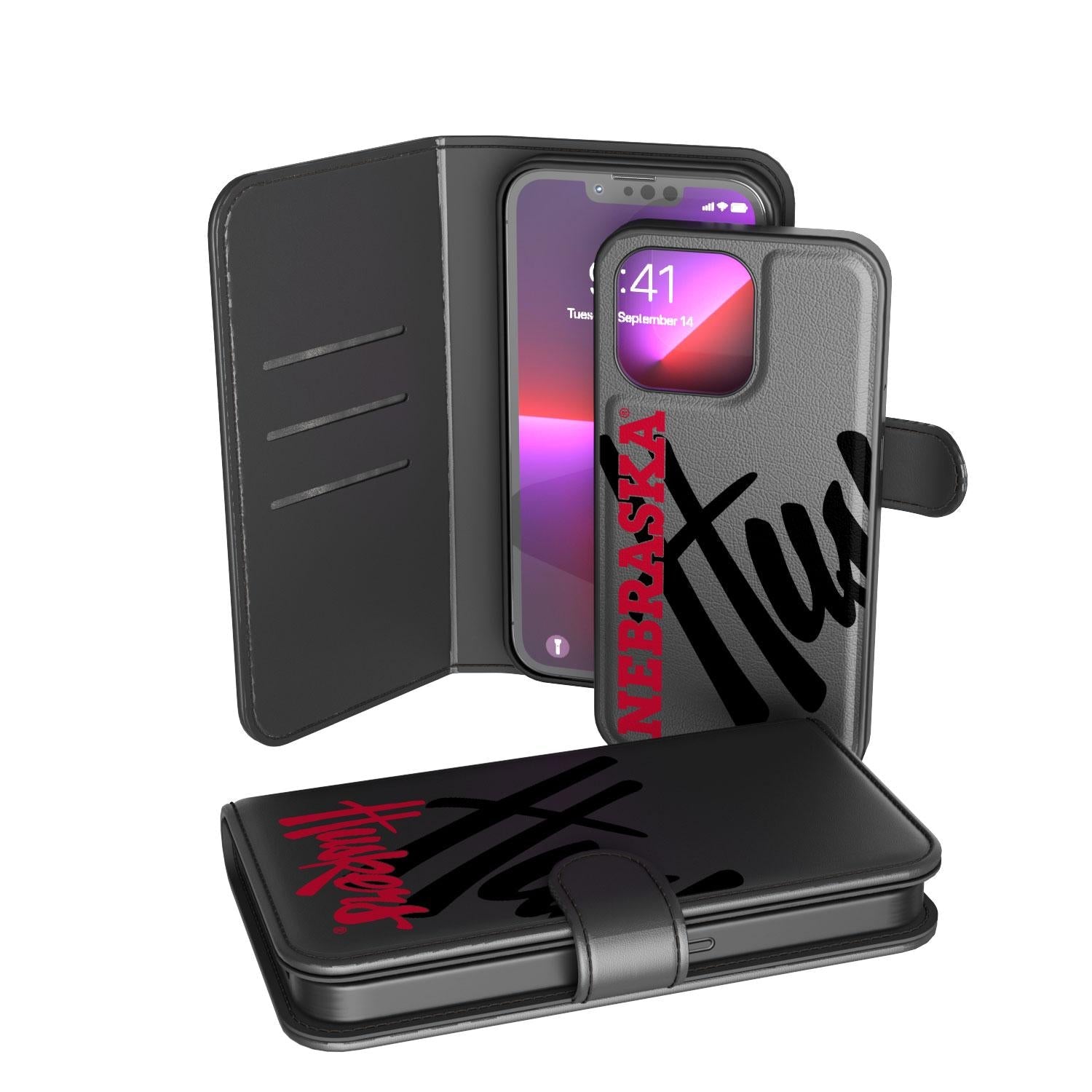 Nebraska Huskers Tilt Wallet Case 1