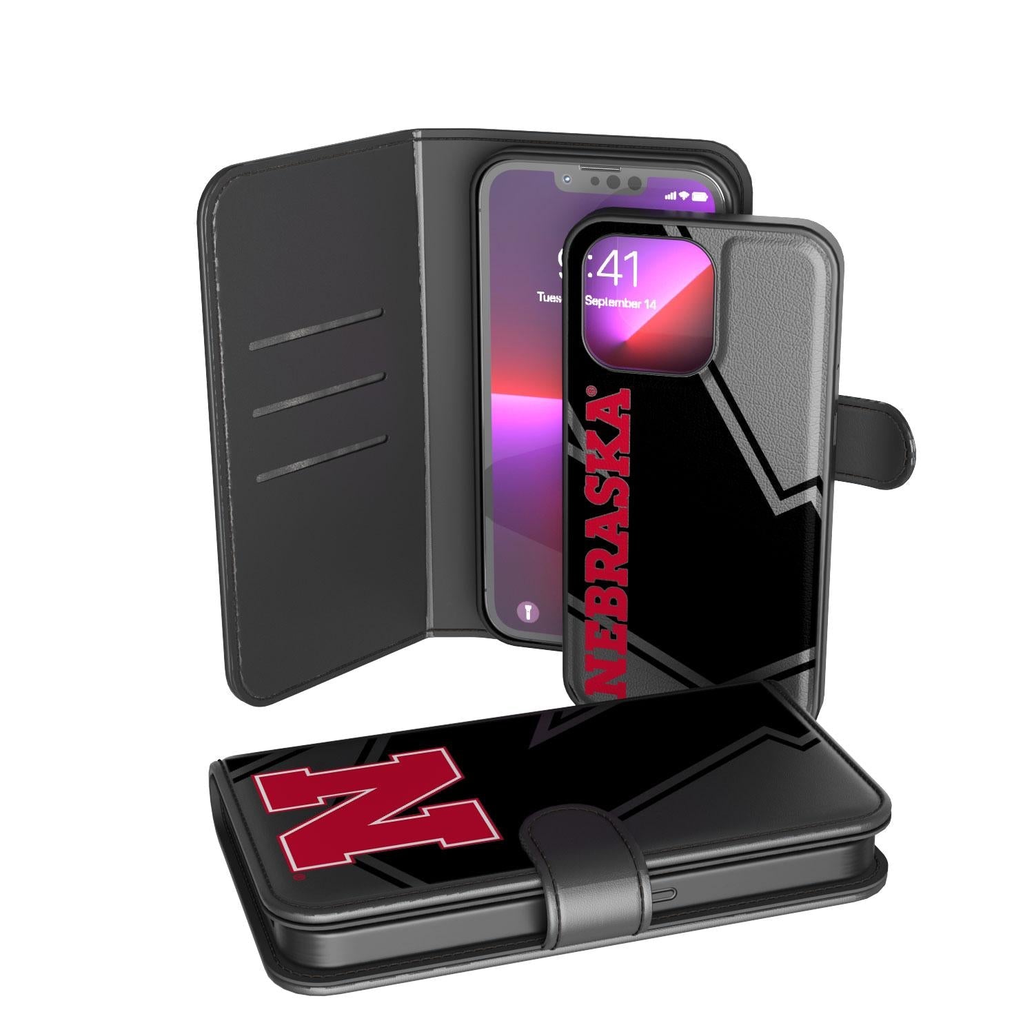Nebraska Huskers N Tilt Wallet Case 1