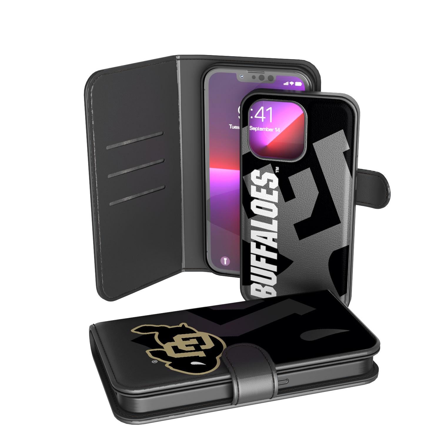 Colorado Buffaloes Tilt Wallet Case