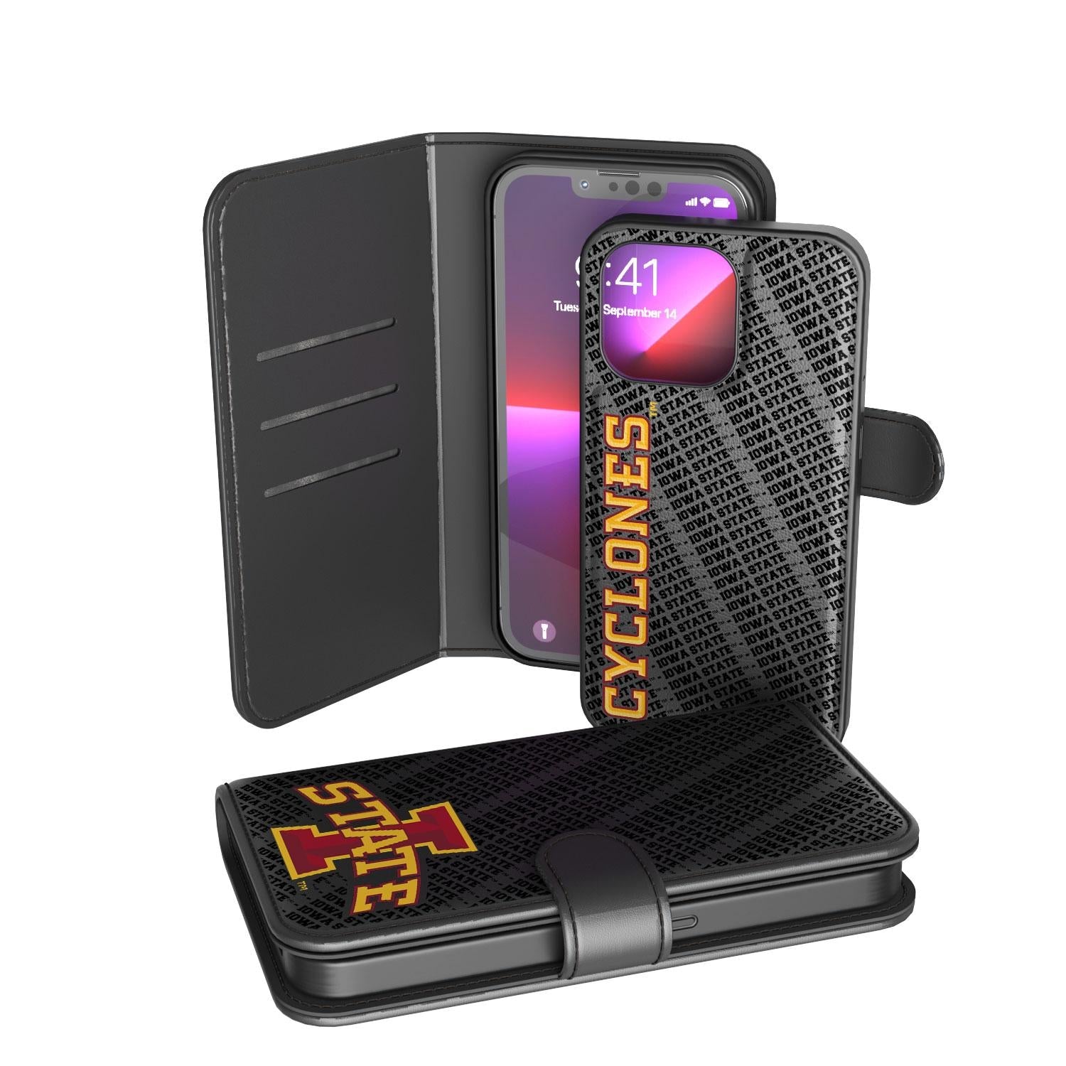 Iowa State Cyclones Tilt Wallet Case