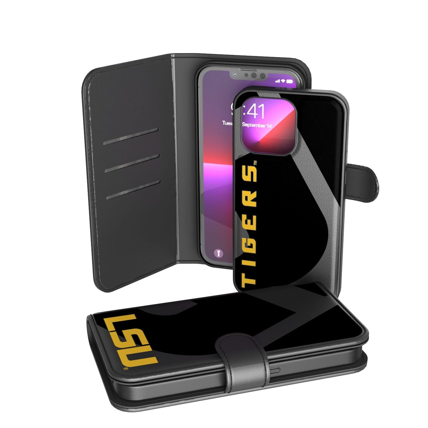 Louisiana State University Tigers Tilt Wallet Case