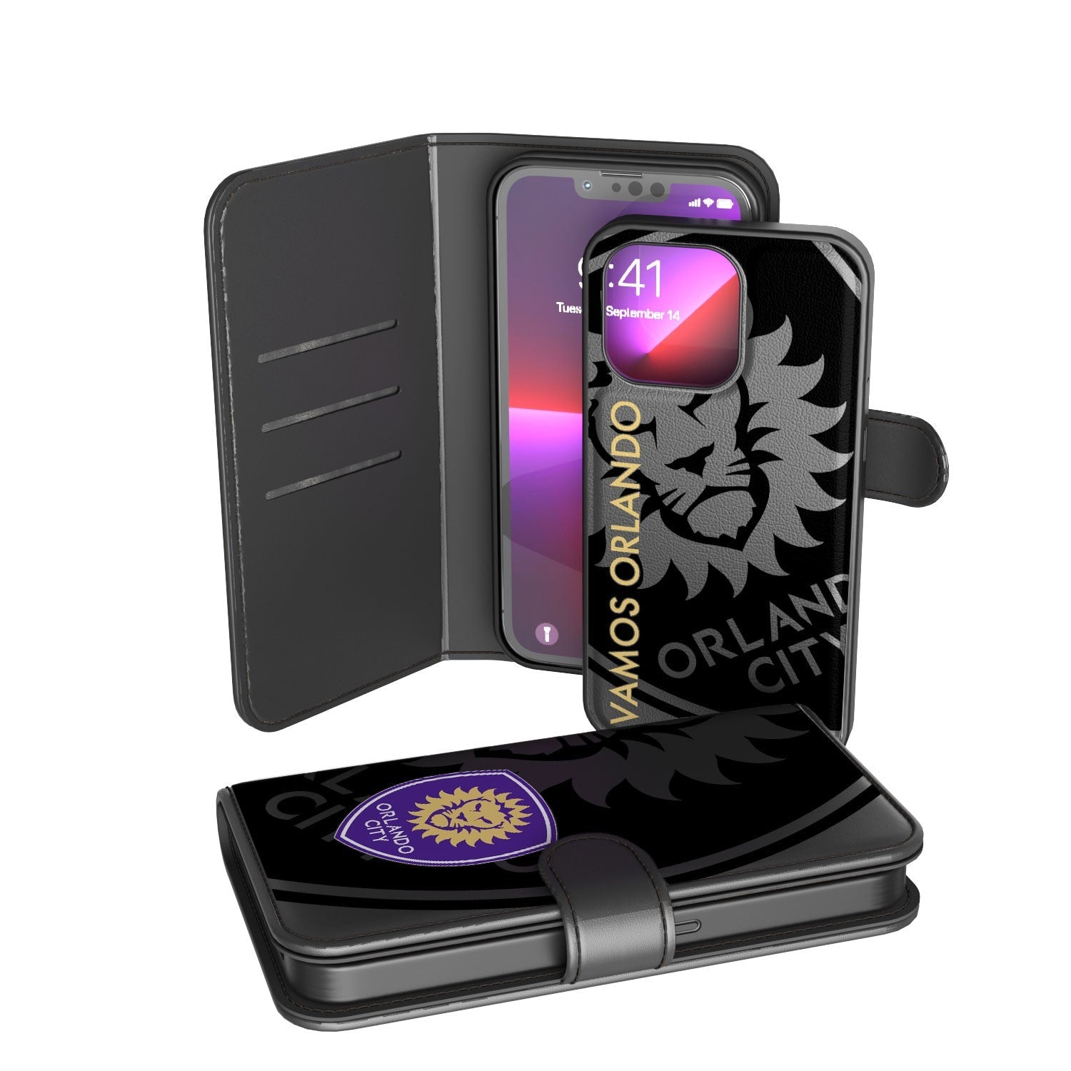 Orlando City Soccer Club  Tilt Wallet Case