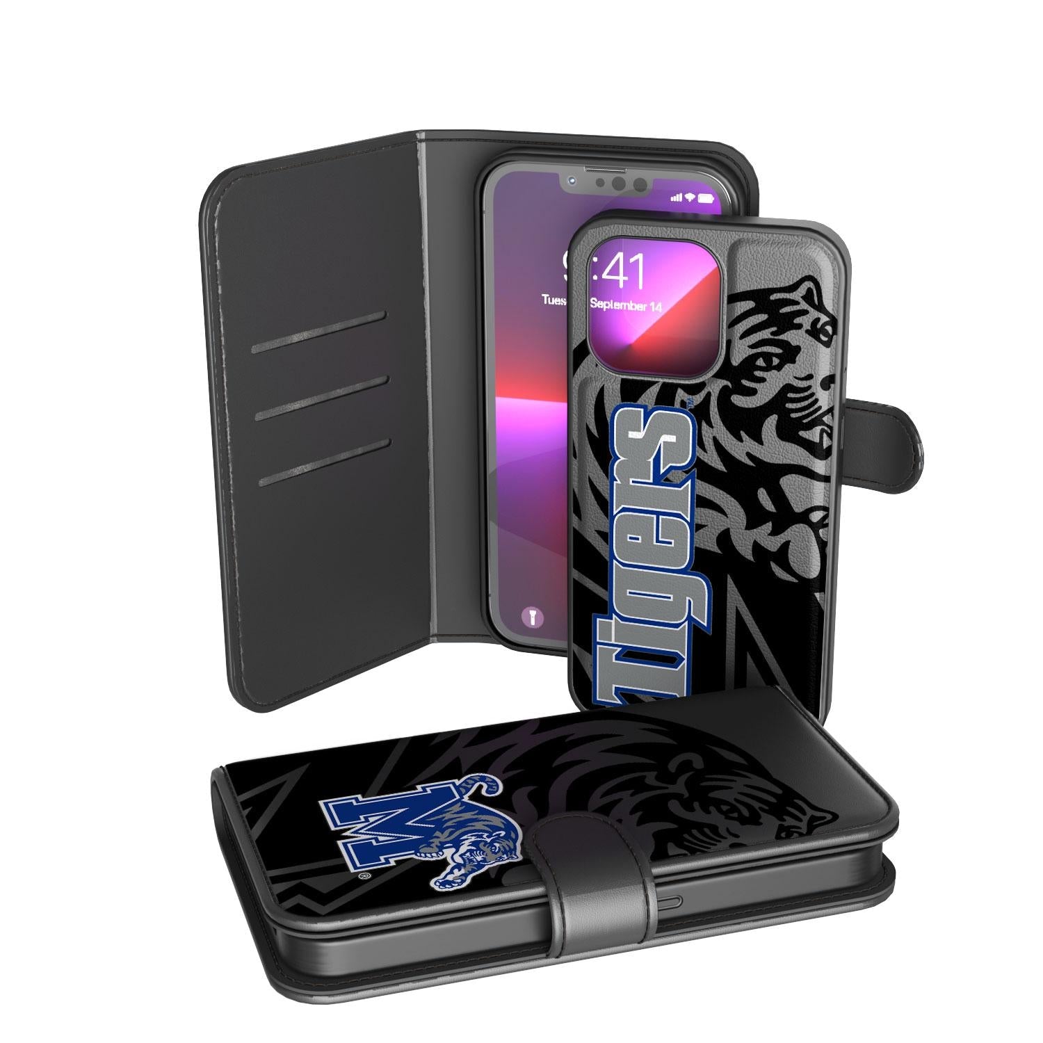 Memphis Tigers Tilt Wallet Case