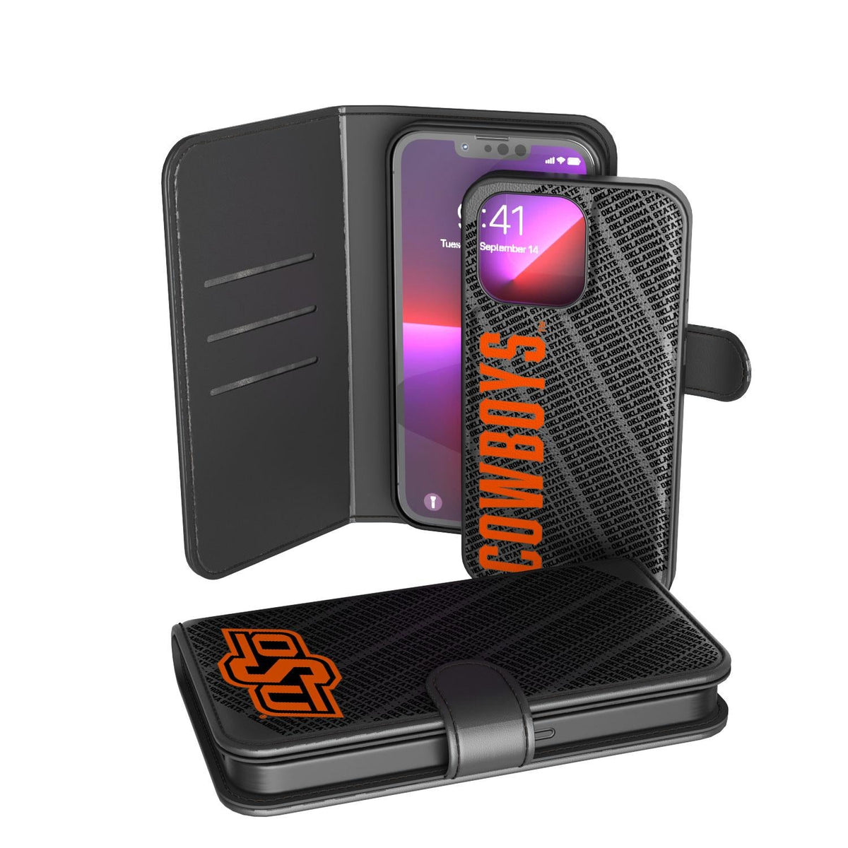 Oklahoma State Cowboys Tilt Wallet Case