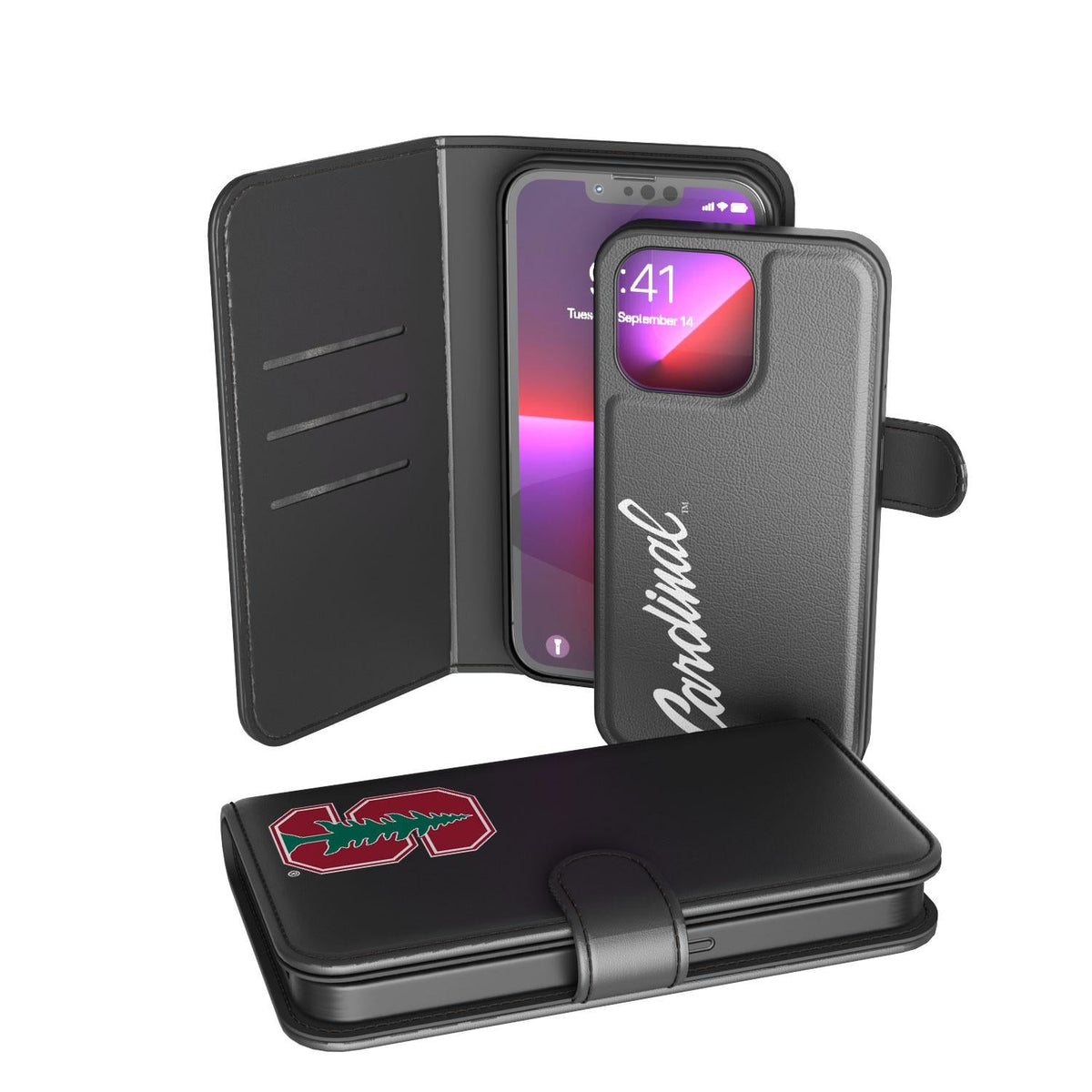 Stanford Cardinal Tilt Wallet Case