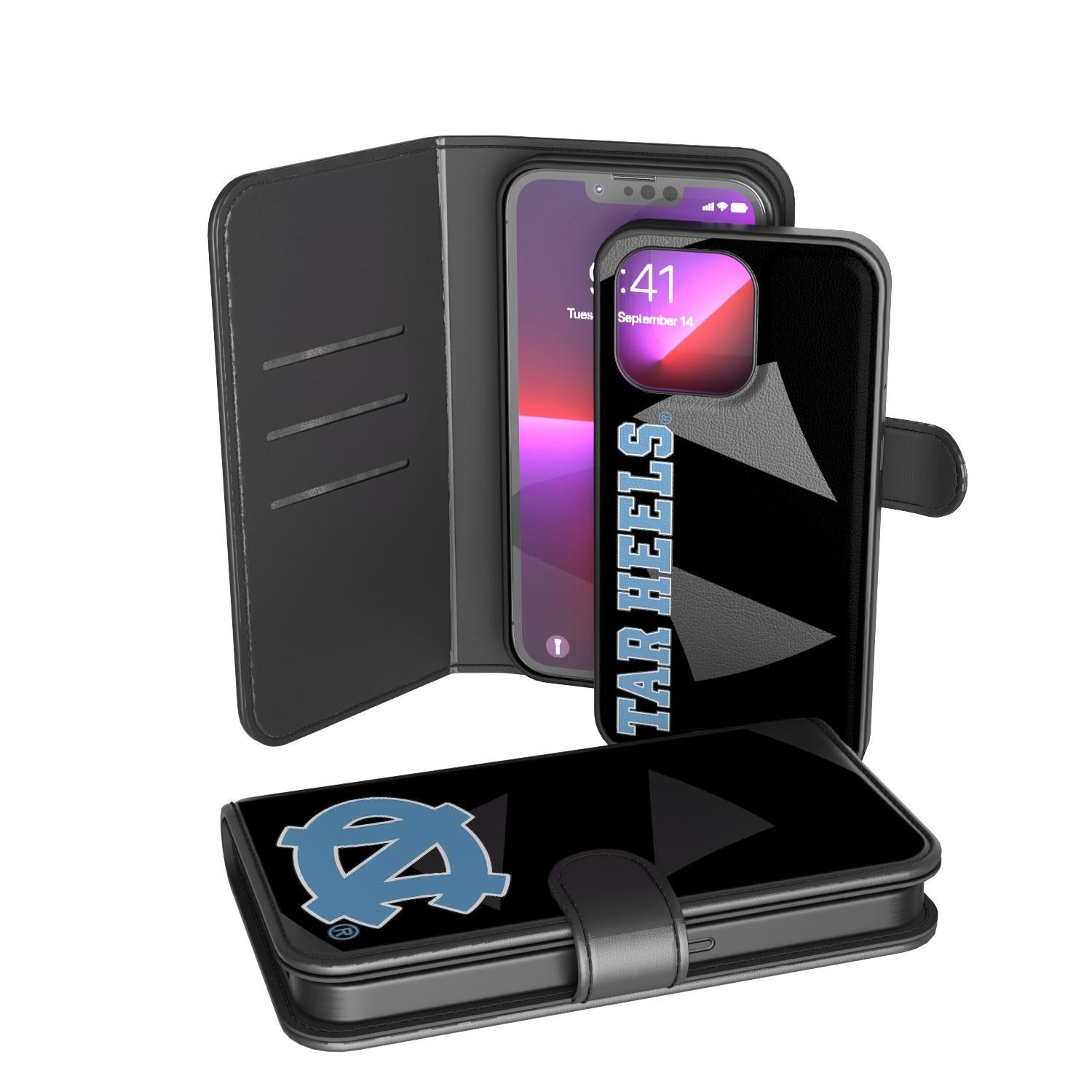 North Carolina Tar Heels Tilt Wallet Case 1