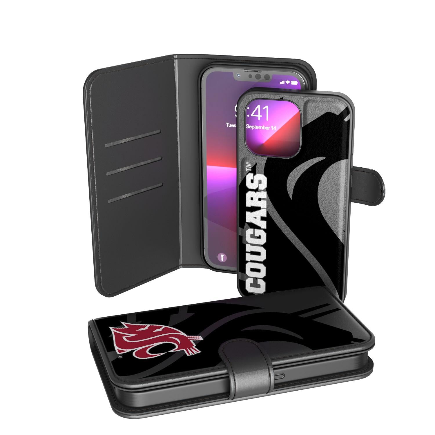 Washington State Cougars Tilt Wallet Case
