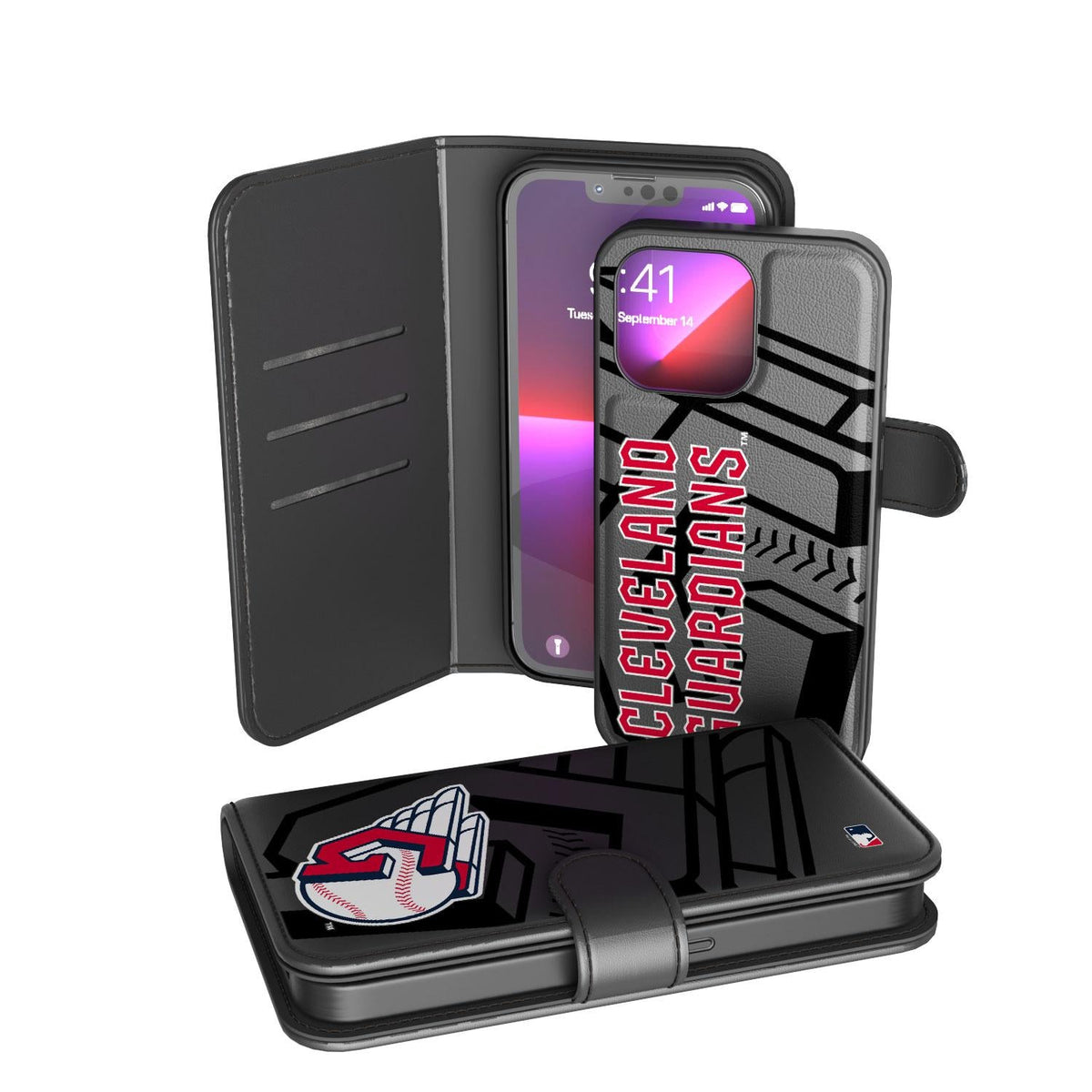 Cleveland Guardians Tilt Wallet Case 1