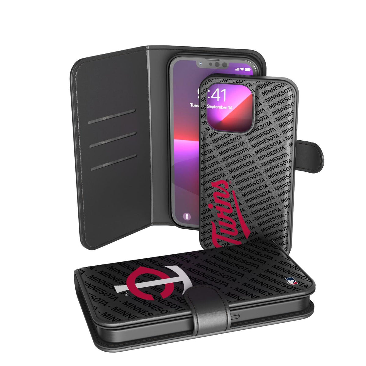 Minnesota Twins Tilt Wallet Case