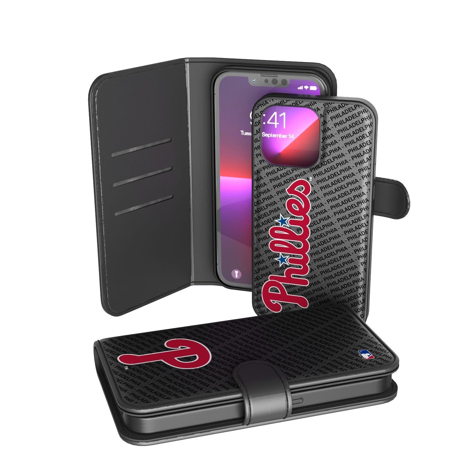 Philadelphia Phillies Tilt Wallet Case