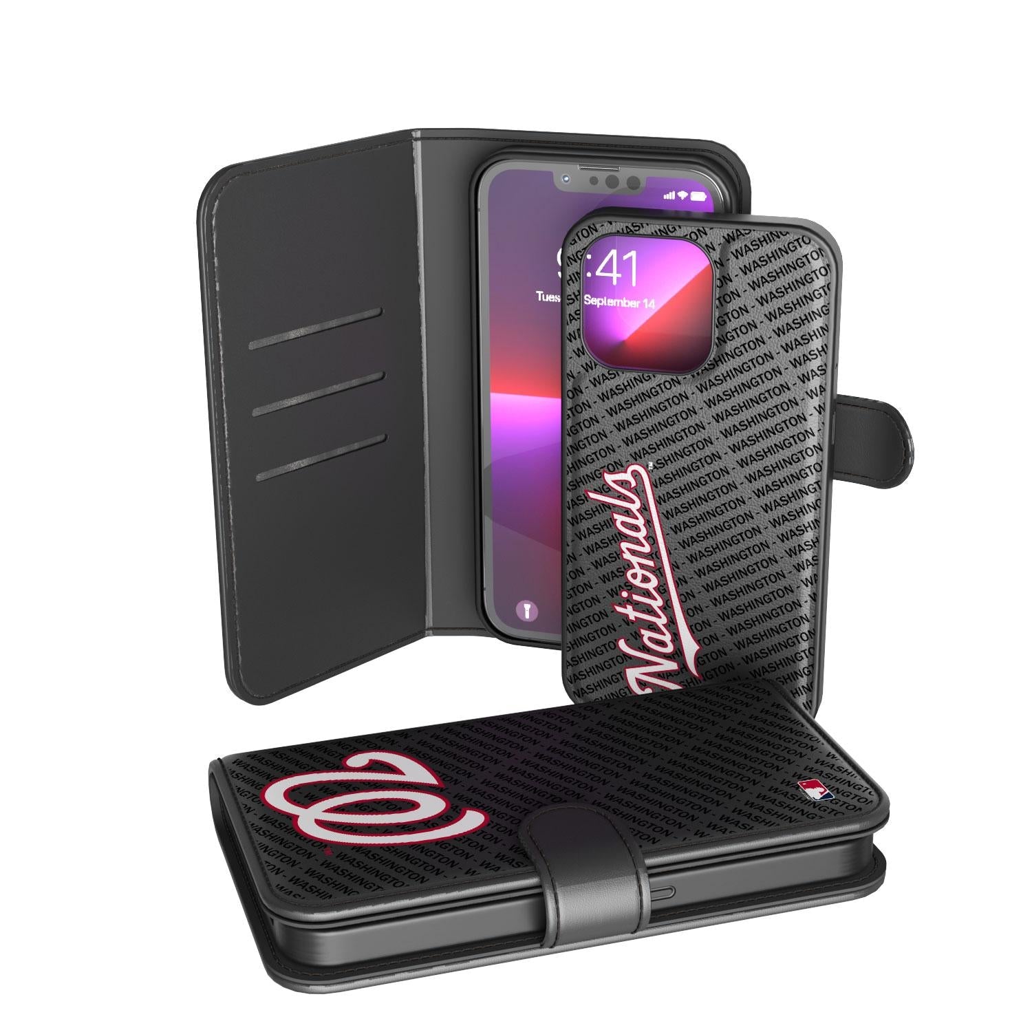 Washington Nationals Tilt Wallet Case 1