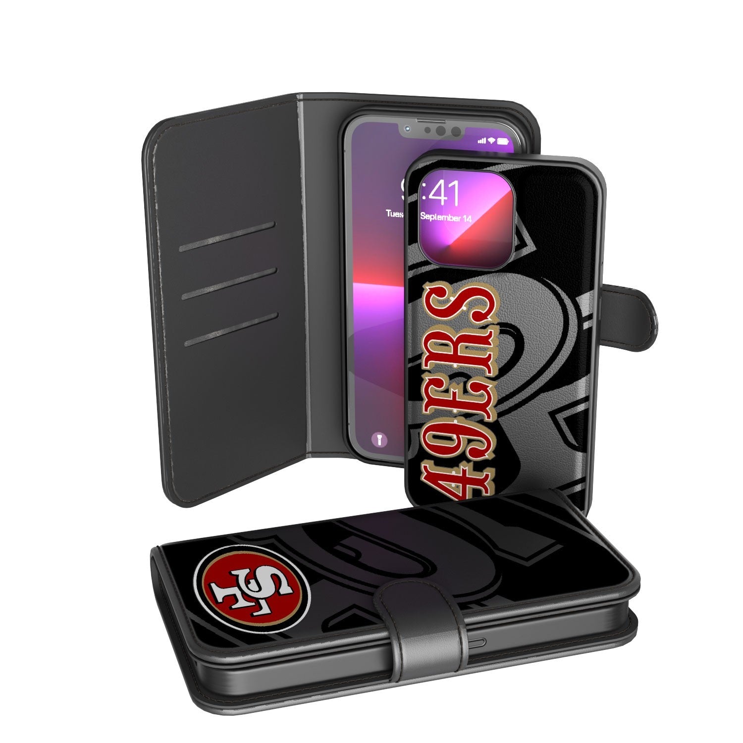 San Francisco 49ers Tilt Wallet Case 1