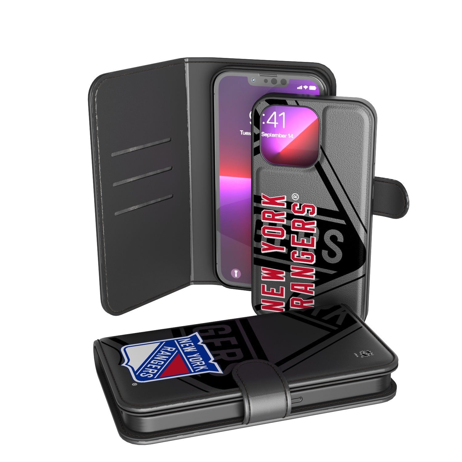 New York Rangers Tilt Wallet Case