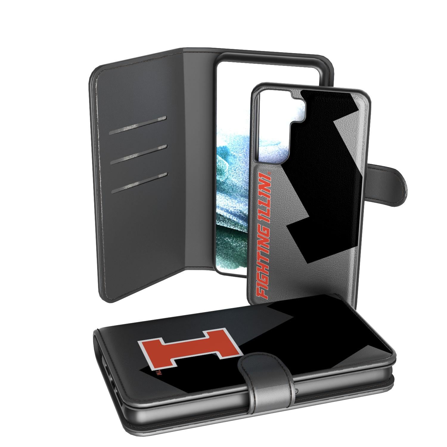 Illinois Fighting Illini Tilt Wallet Case