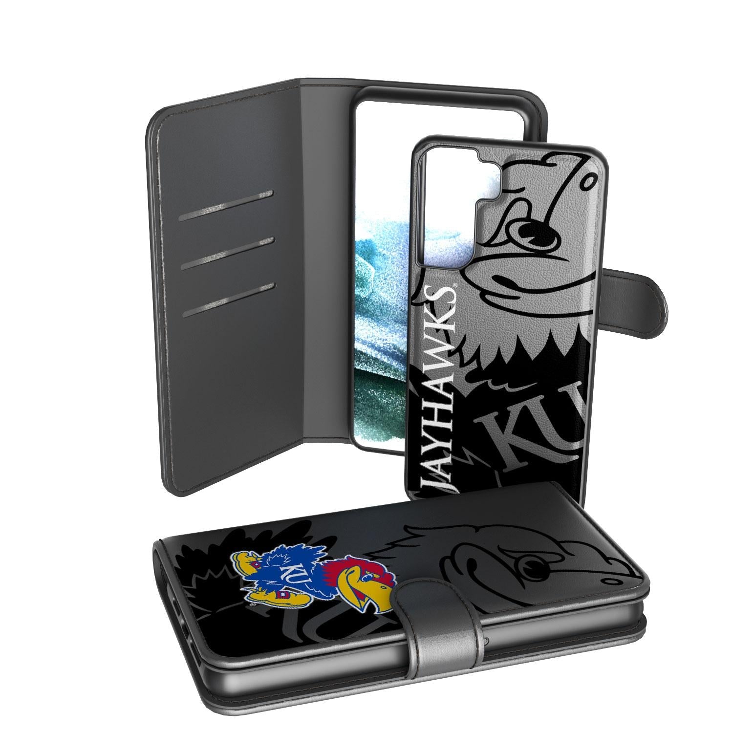 Kansas Jayhawks Tilt Wallet Case 2