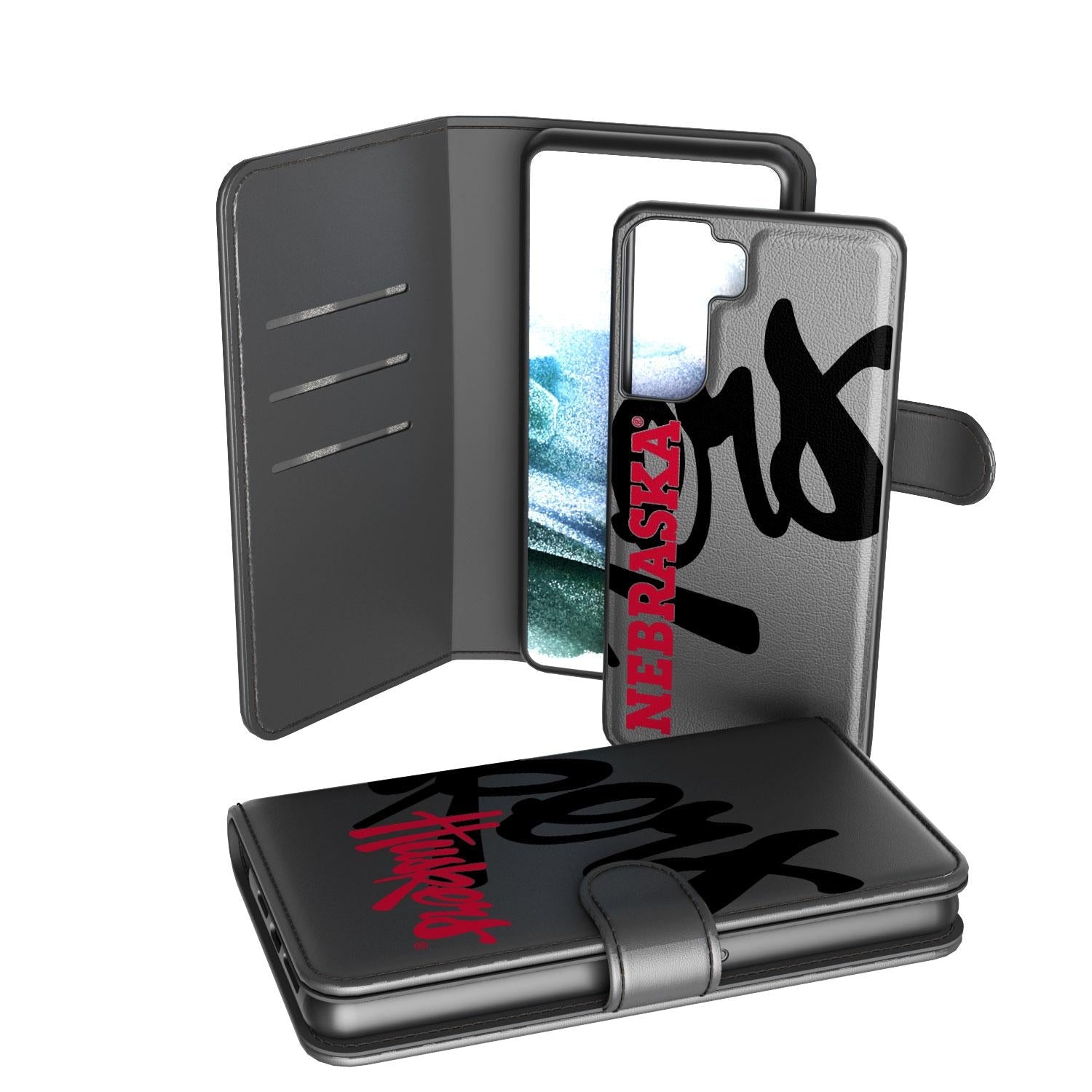 Nebraska Huskers Tilt Wallet Case 2