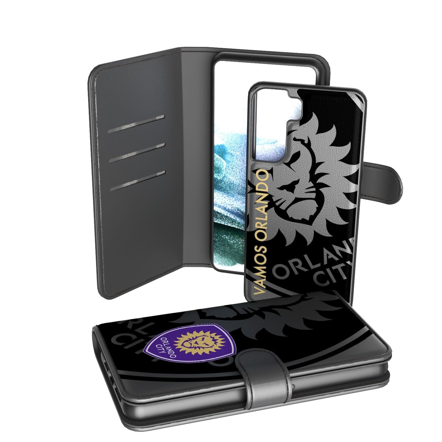 Orlando City Soccer Club  Tilt Wallet Case
