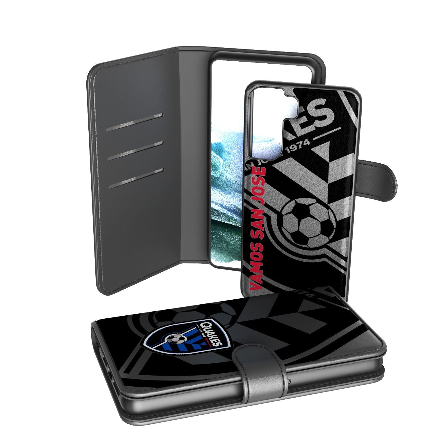 San Jose Earthquakes   Tilt Wallet Case 2